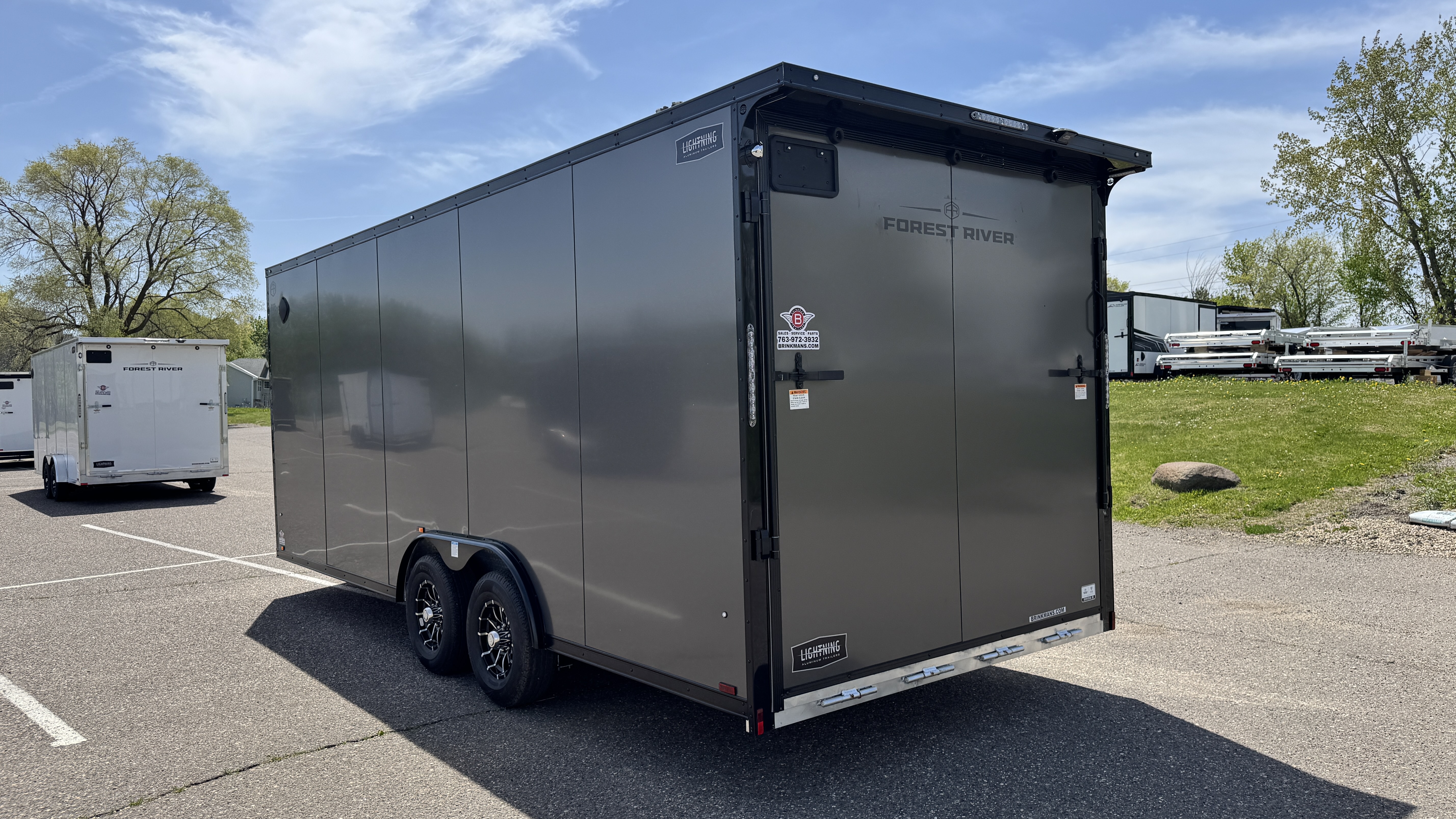 New 2027 Lightning Trailers 8.5x20 Car / Racing Trailer
