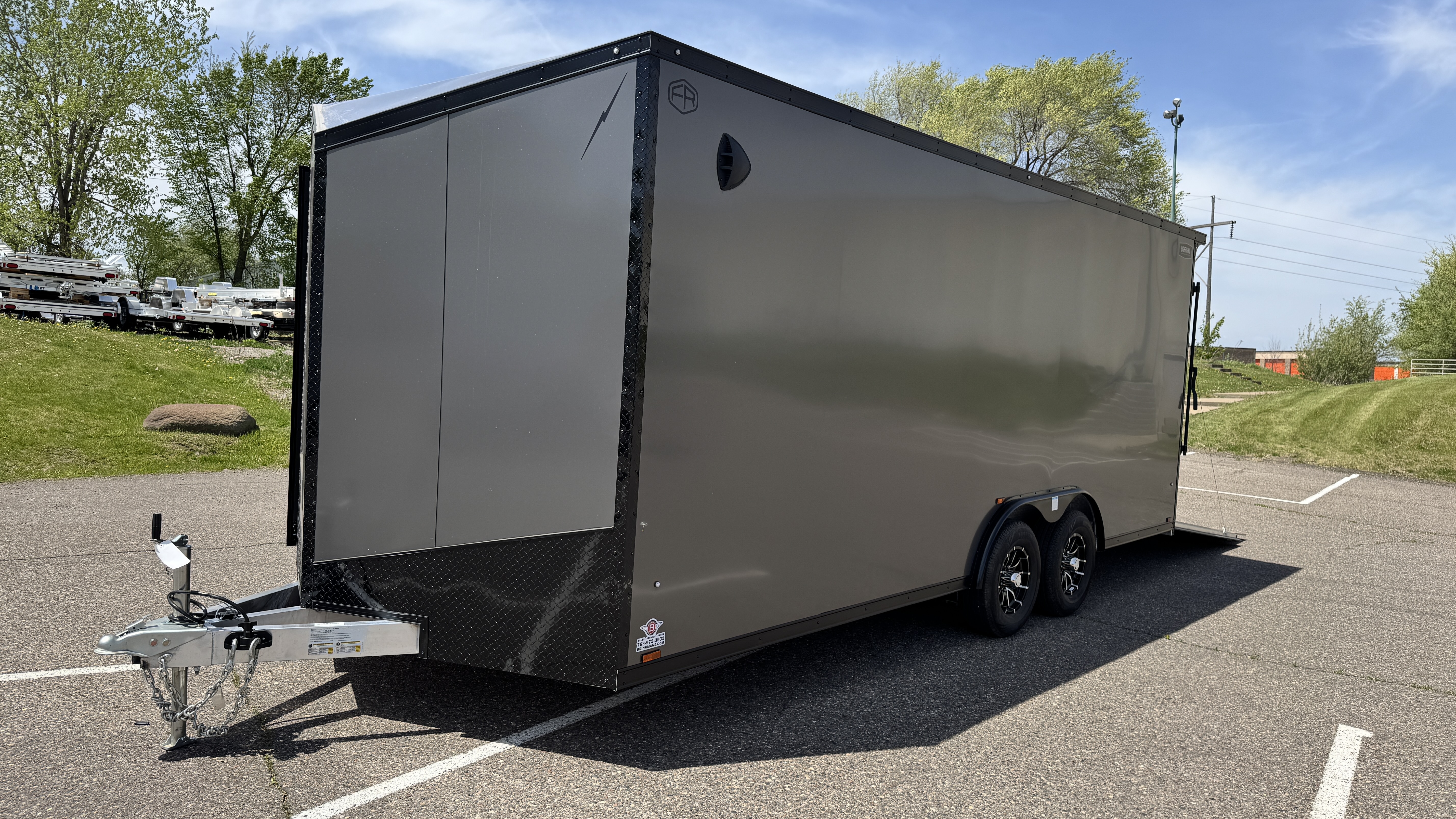 New 2027 Lightning Trailers 8.5x20 Car / Racing Trailer