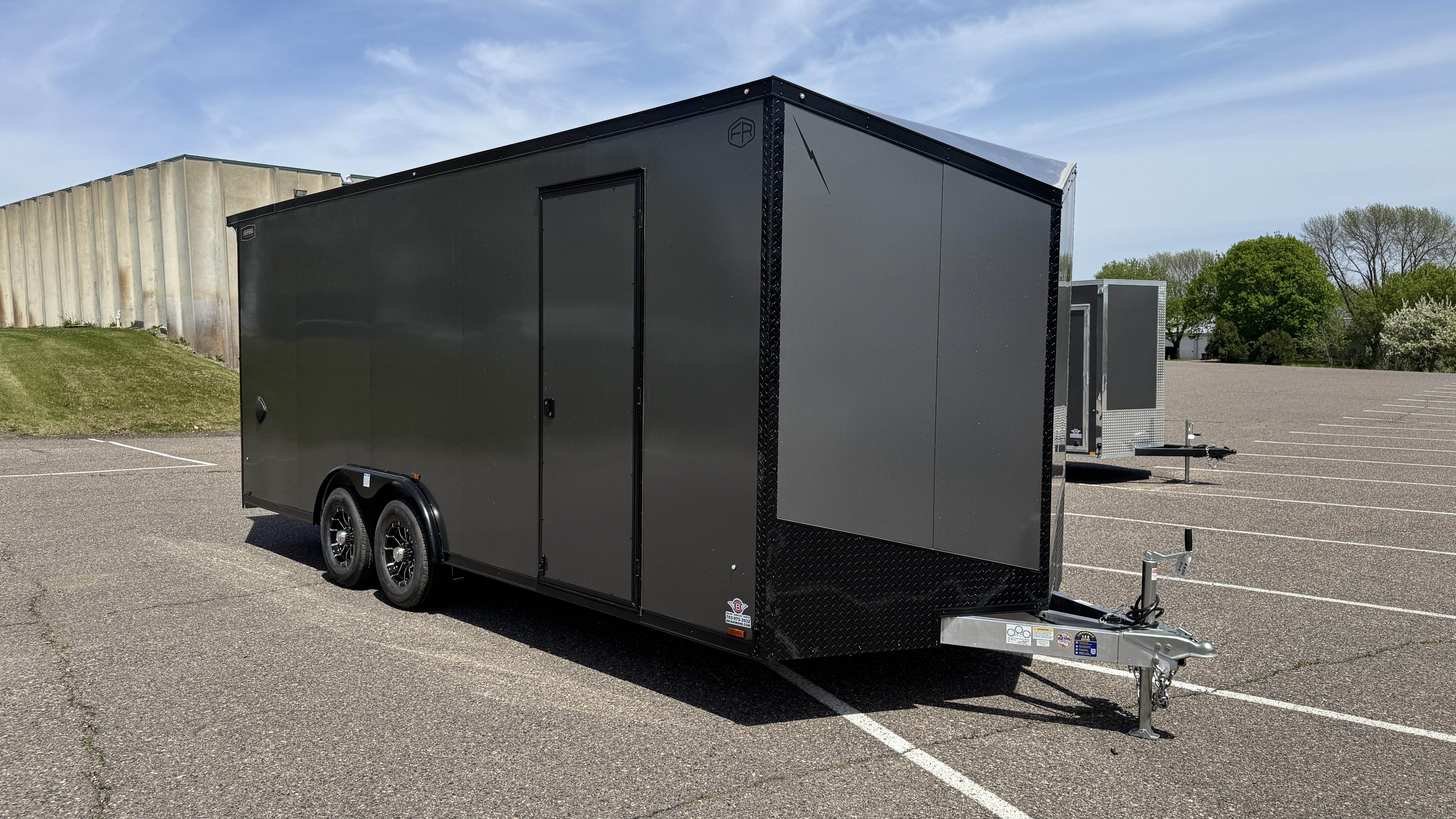 New 2027 Lightning Trailers 8.5x20 Car / Racing Trailer
