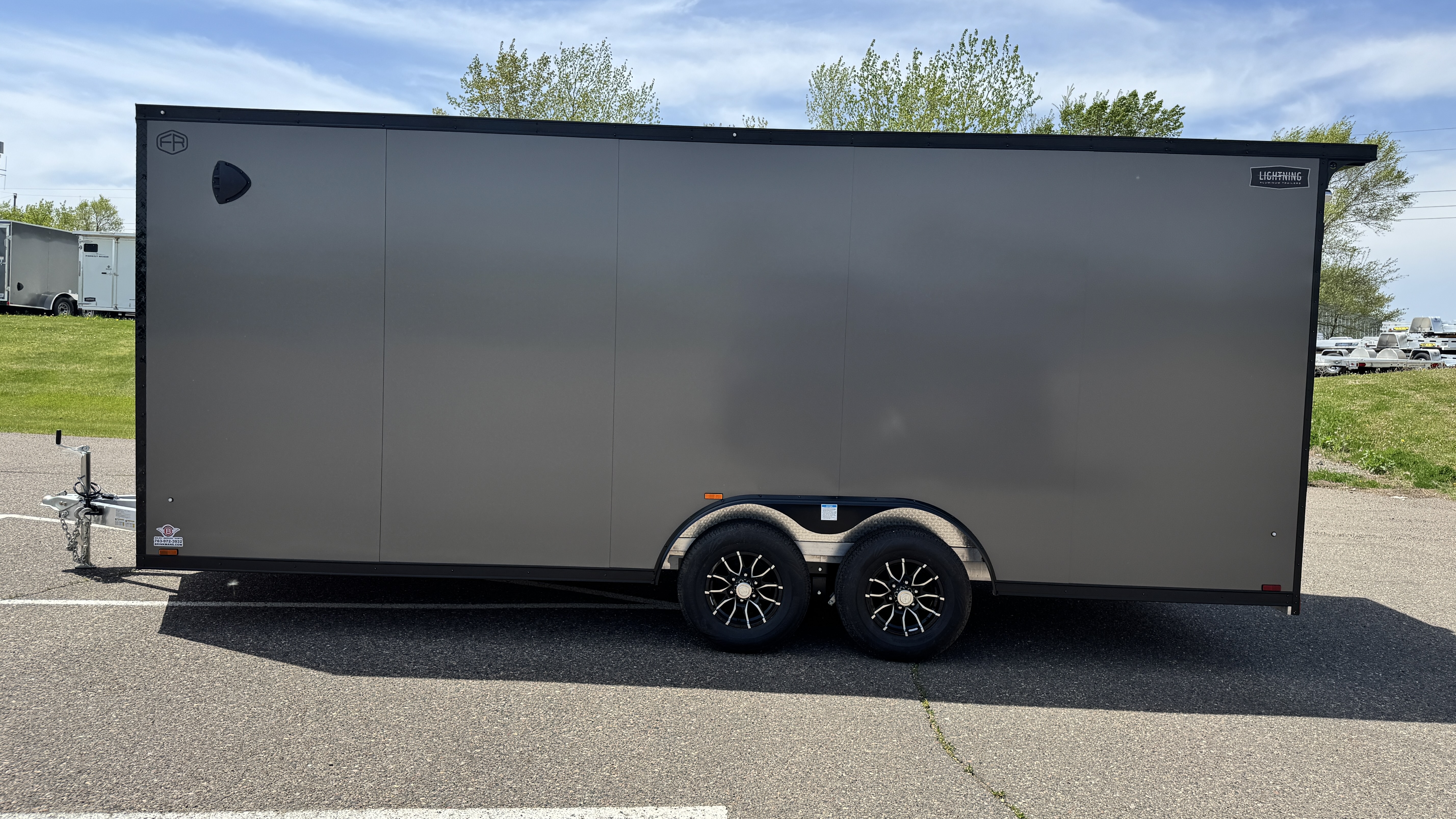 New 2027 Lightning Trailers 8.5x20 Car / Racing Trailer