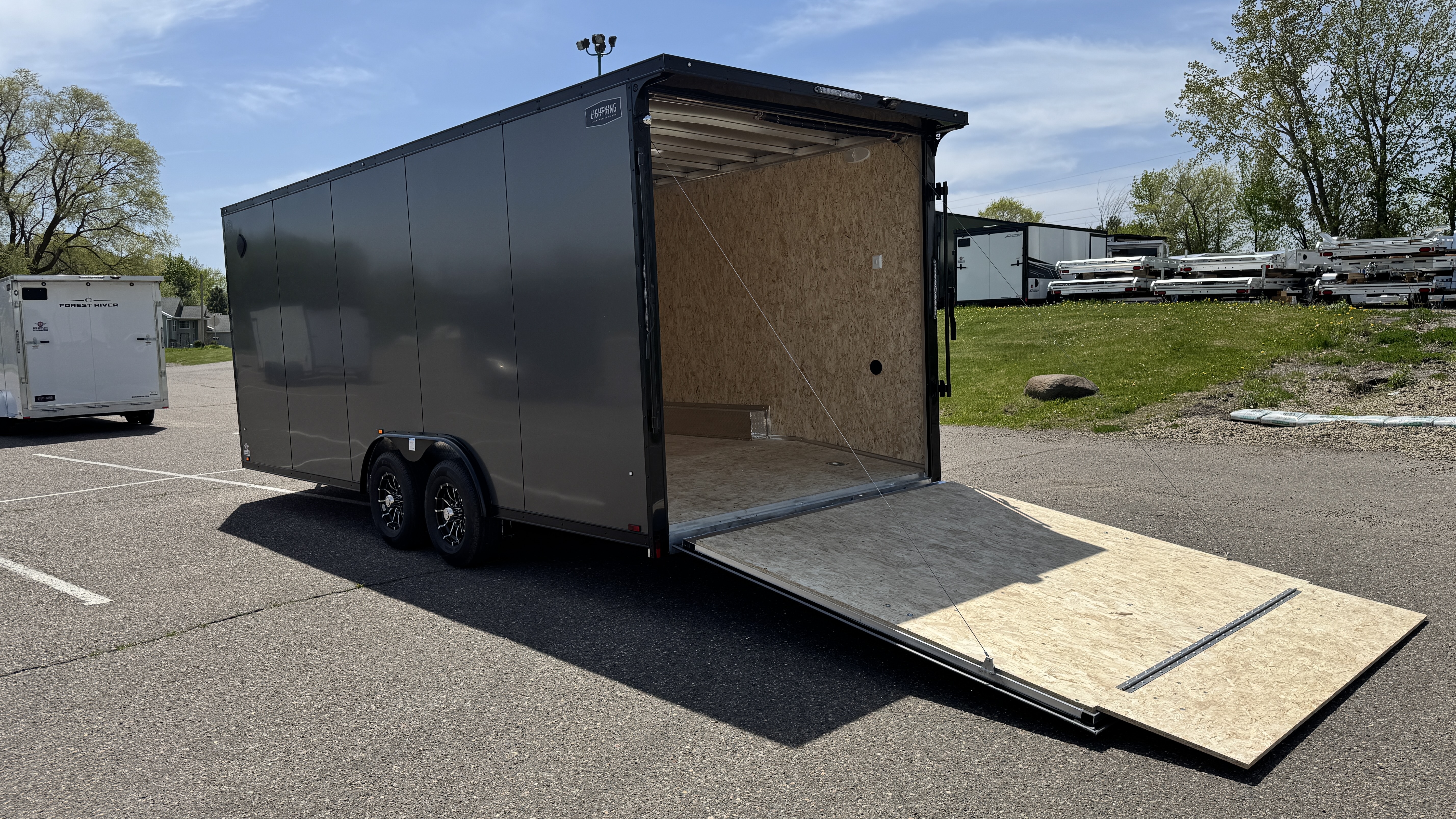 New 2027 Lightning Trailers 8.5x20 Car / Racing Trailer