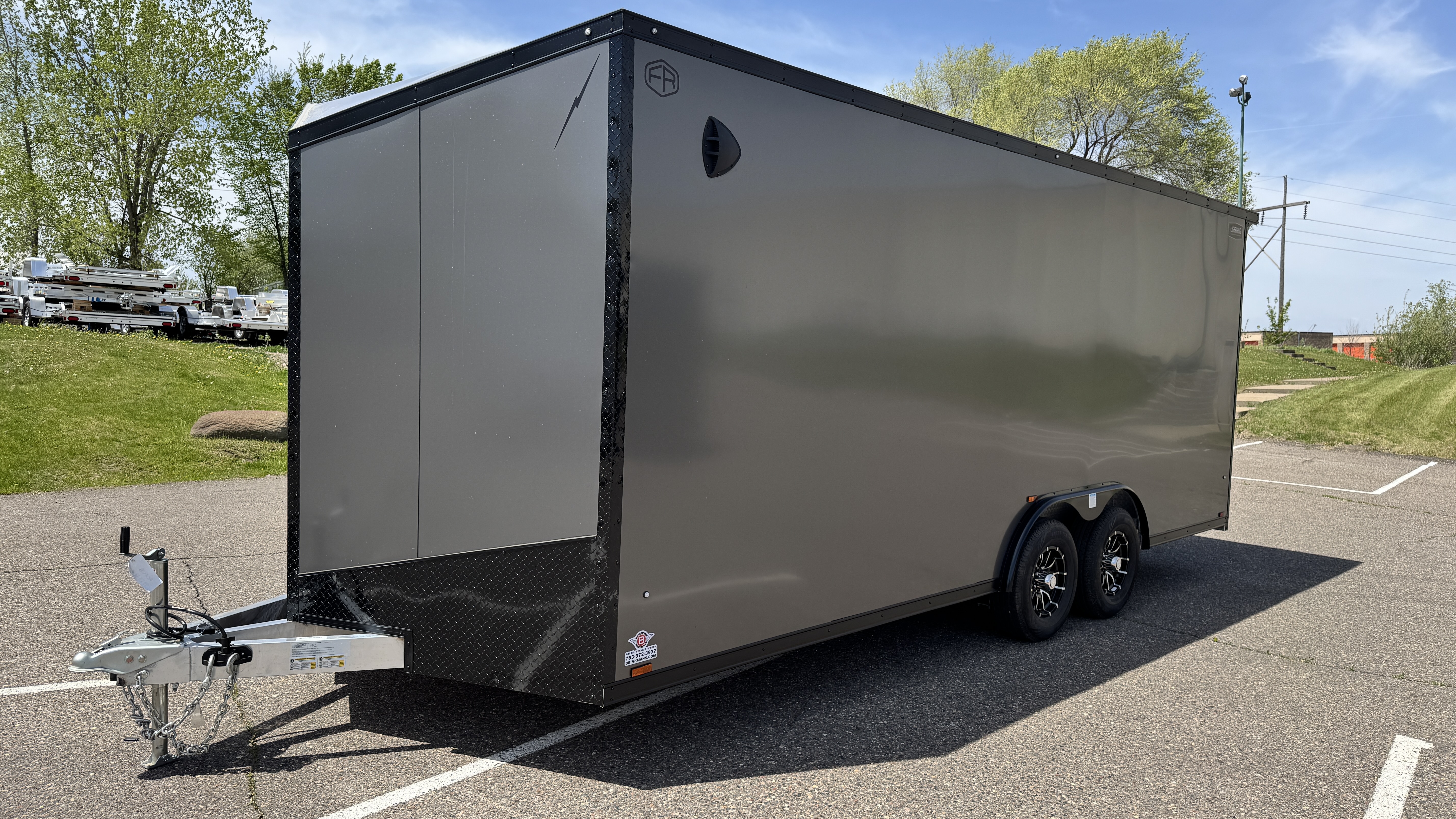 New 2027 Lightning Trailers 8.5x20 Car / Racing Trailer