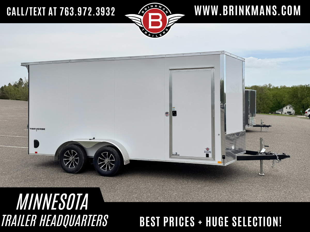 New 2026 Formula TRAVERSE 7X16 - RAMP DOOR!