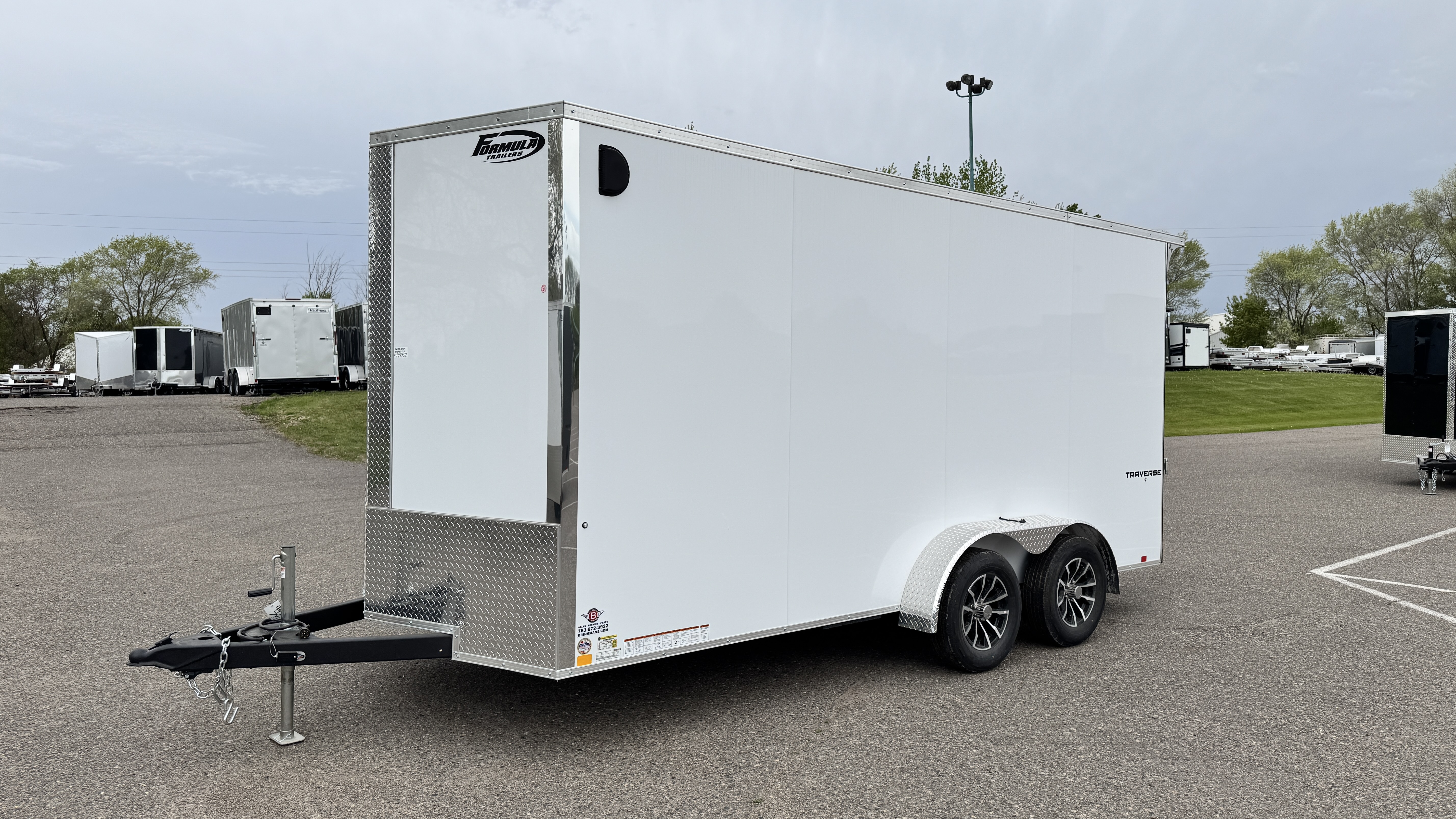 New 2026 Formula TRAVERSE 7X16 - RAMP DOOR!