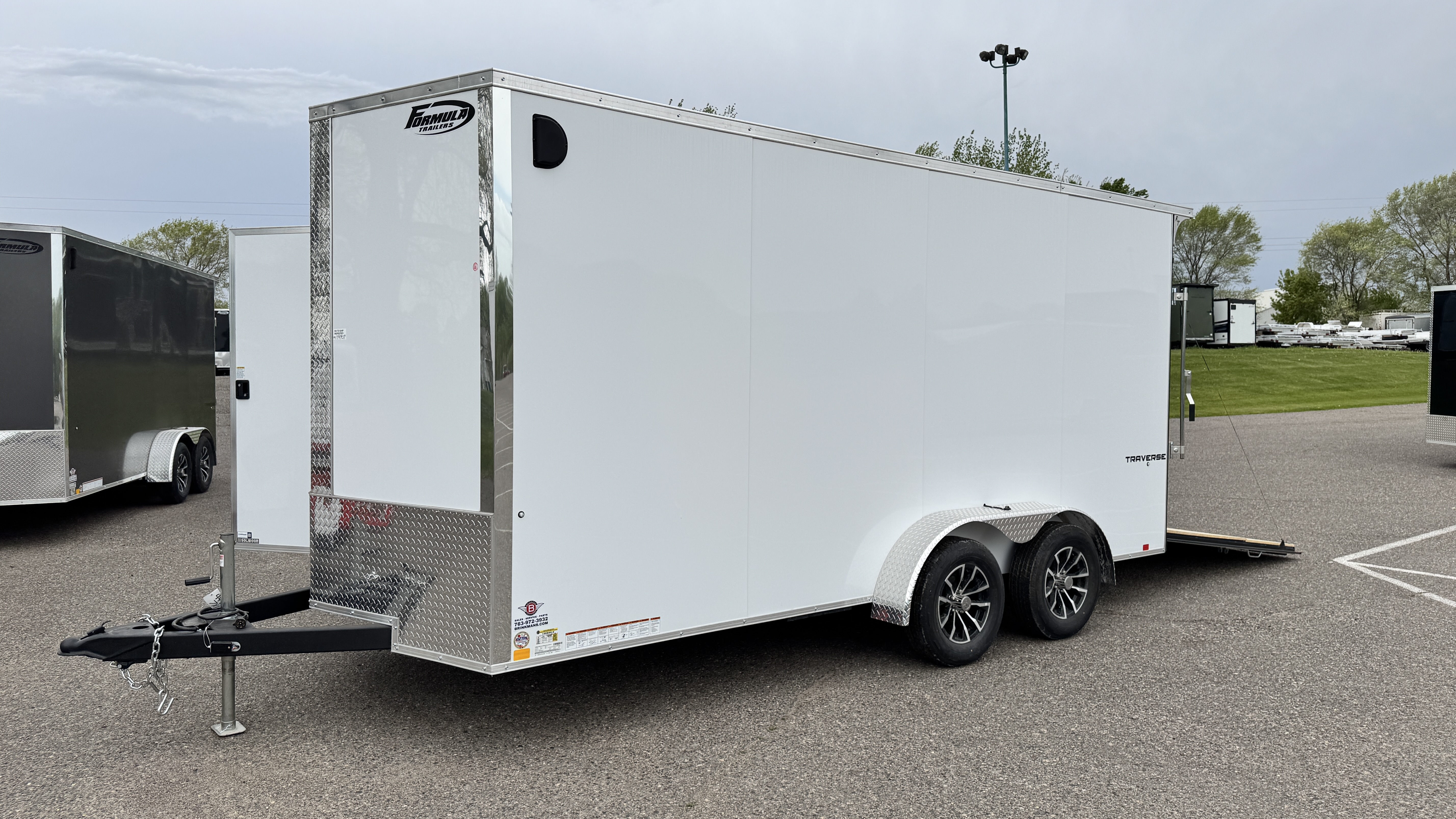 New 2026 Formula TRAVERSE 7X16 - RAMP DOOR!