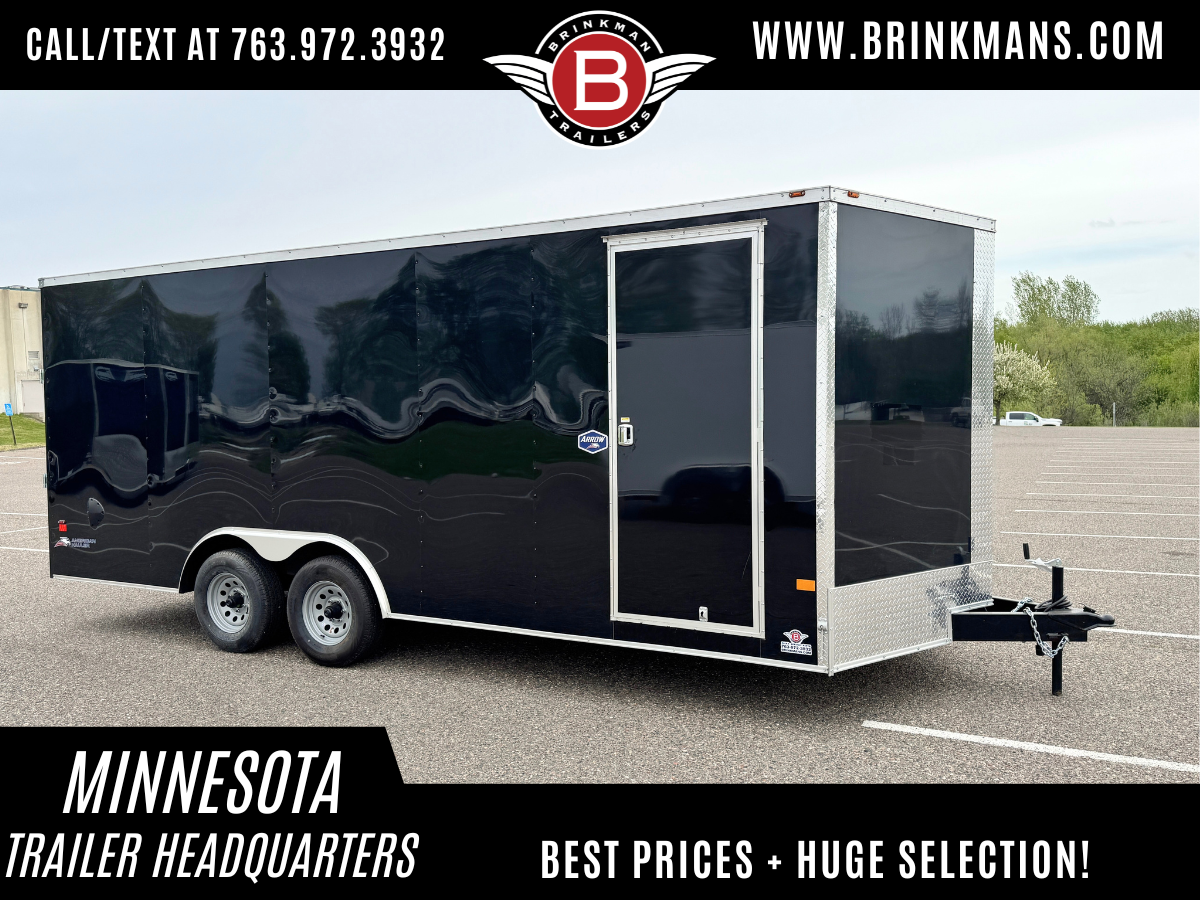 New 2026 American Hauler 8.5x20 Enclosed Cargo - Ramp door!