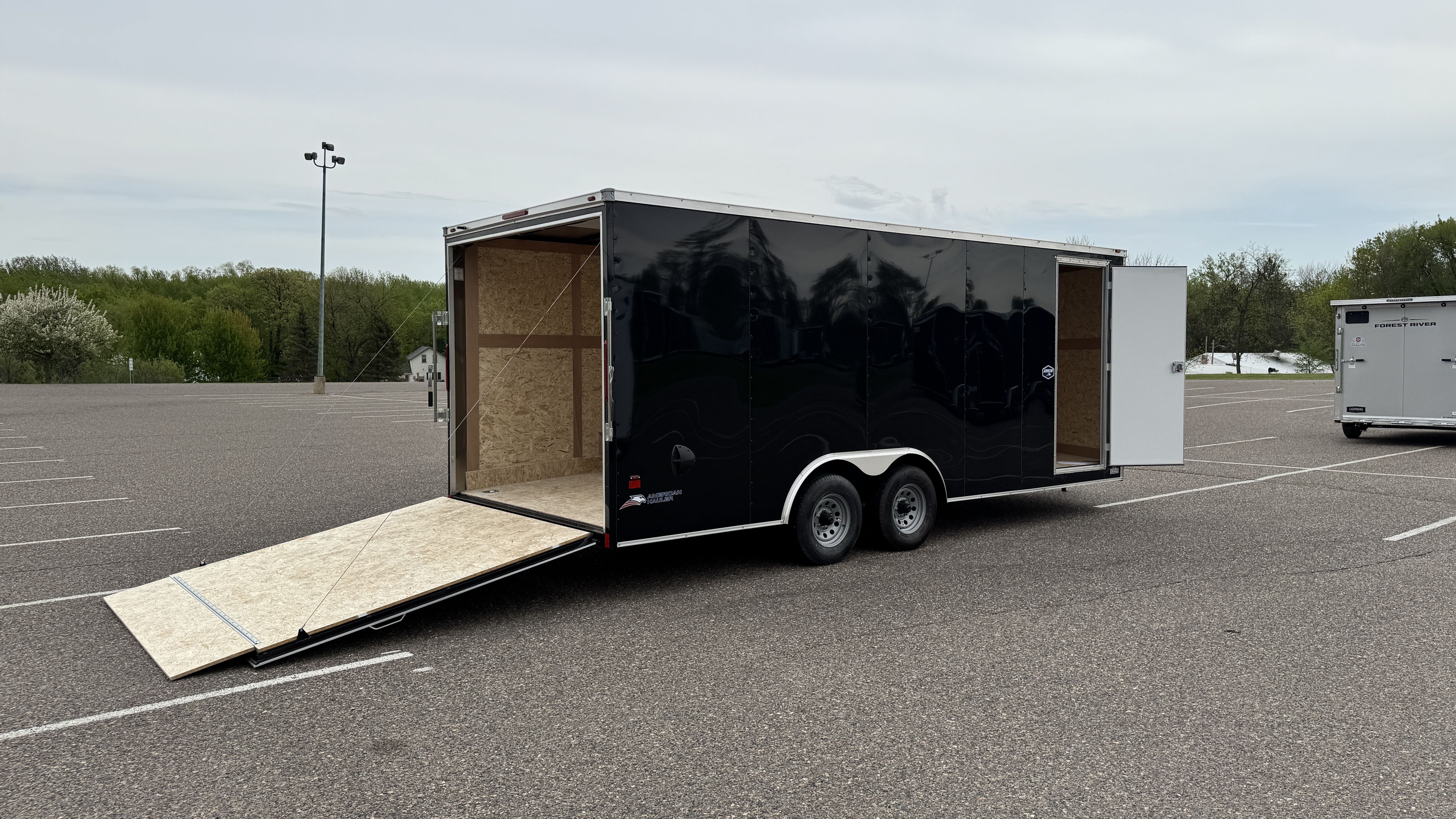 New 2026 American Hauler 8.5x20 Enclosed Cargo - Ramp door!