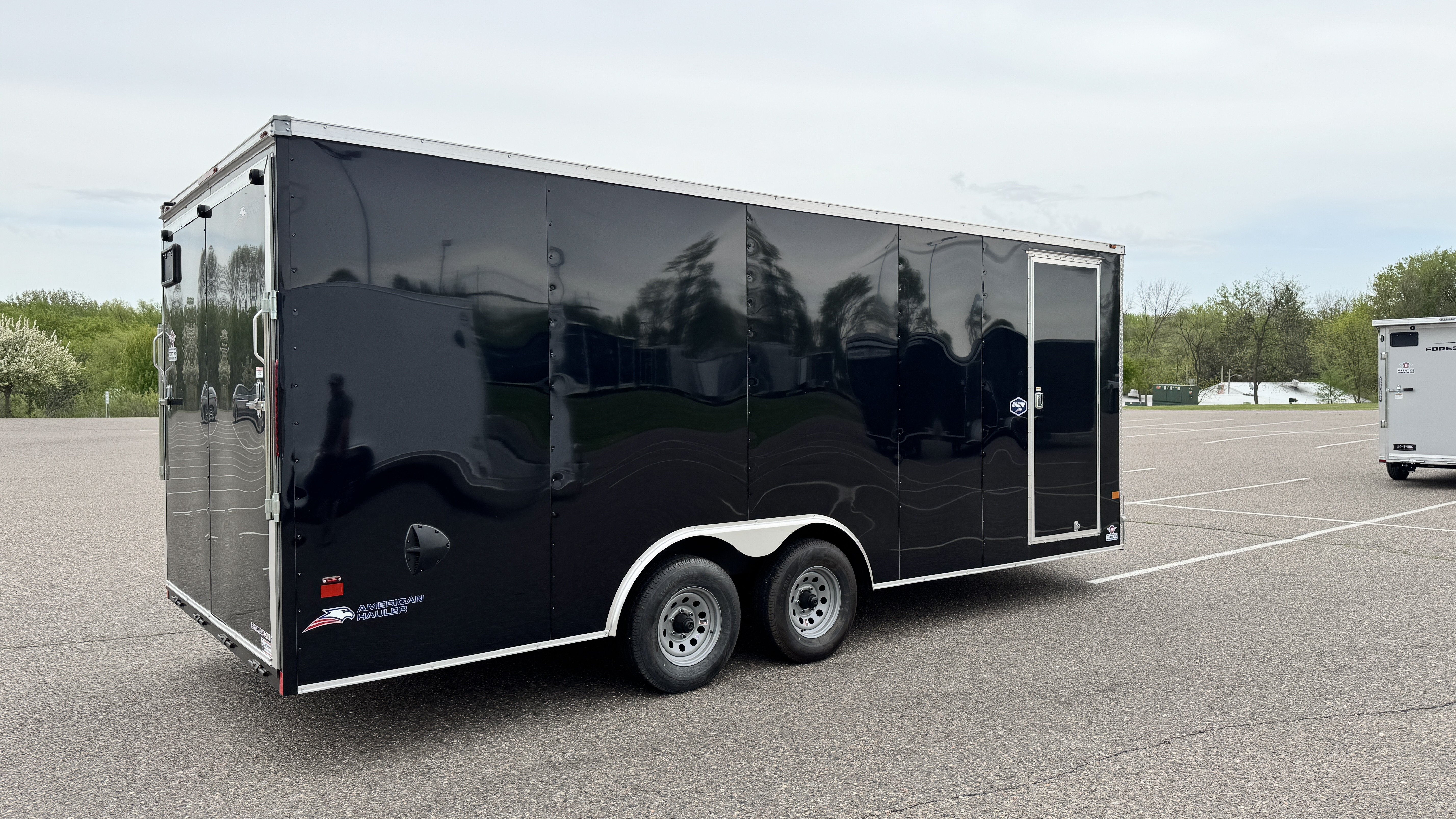 New 2026 American Hauler 8.5x20 Enclosed Cargo - Ramp door!