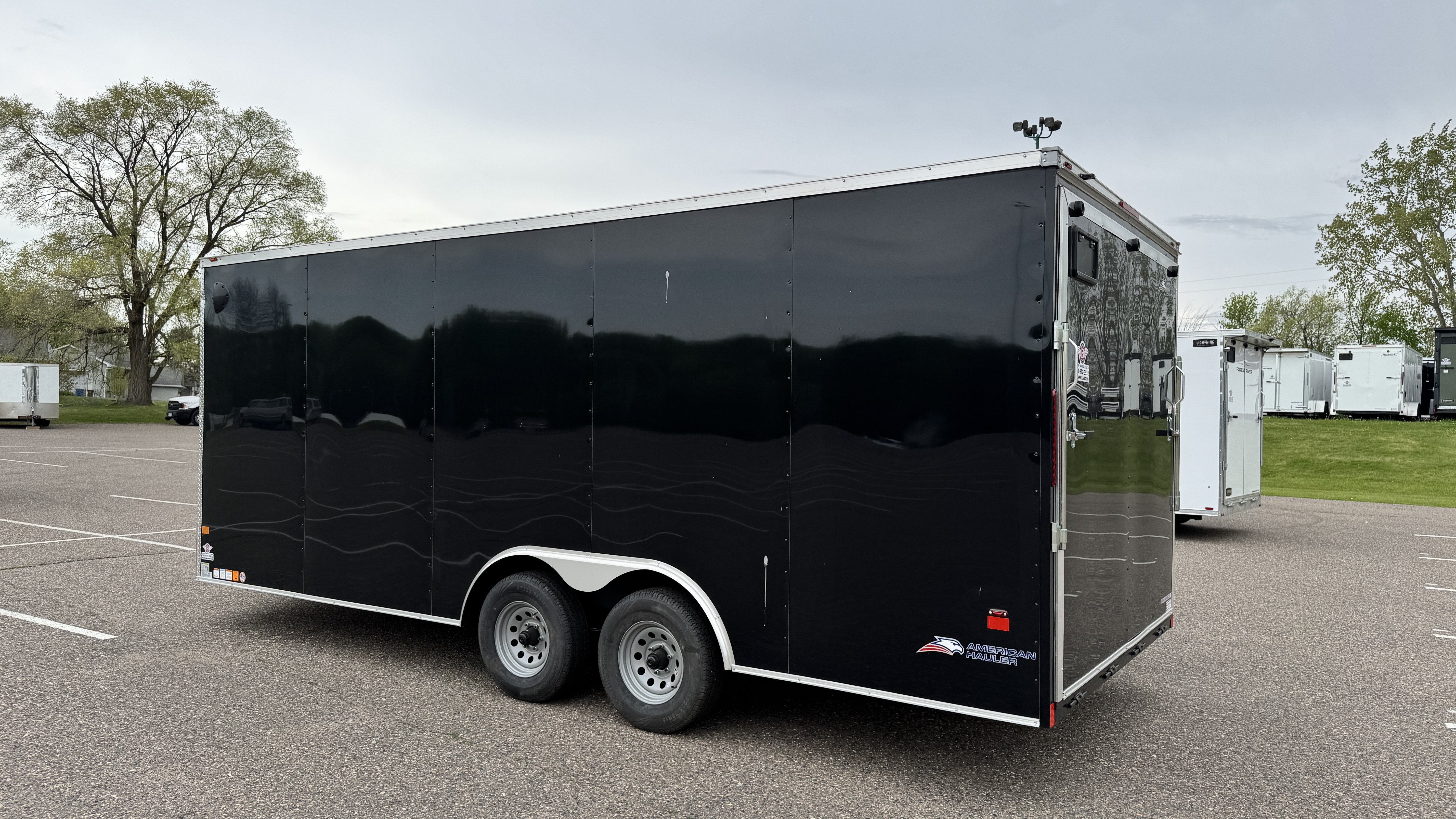 New 2026 American Hauler 8.5x20 Enclosed Cargo - Ramp door!