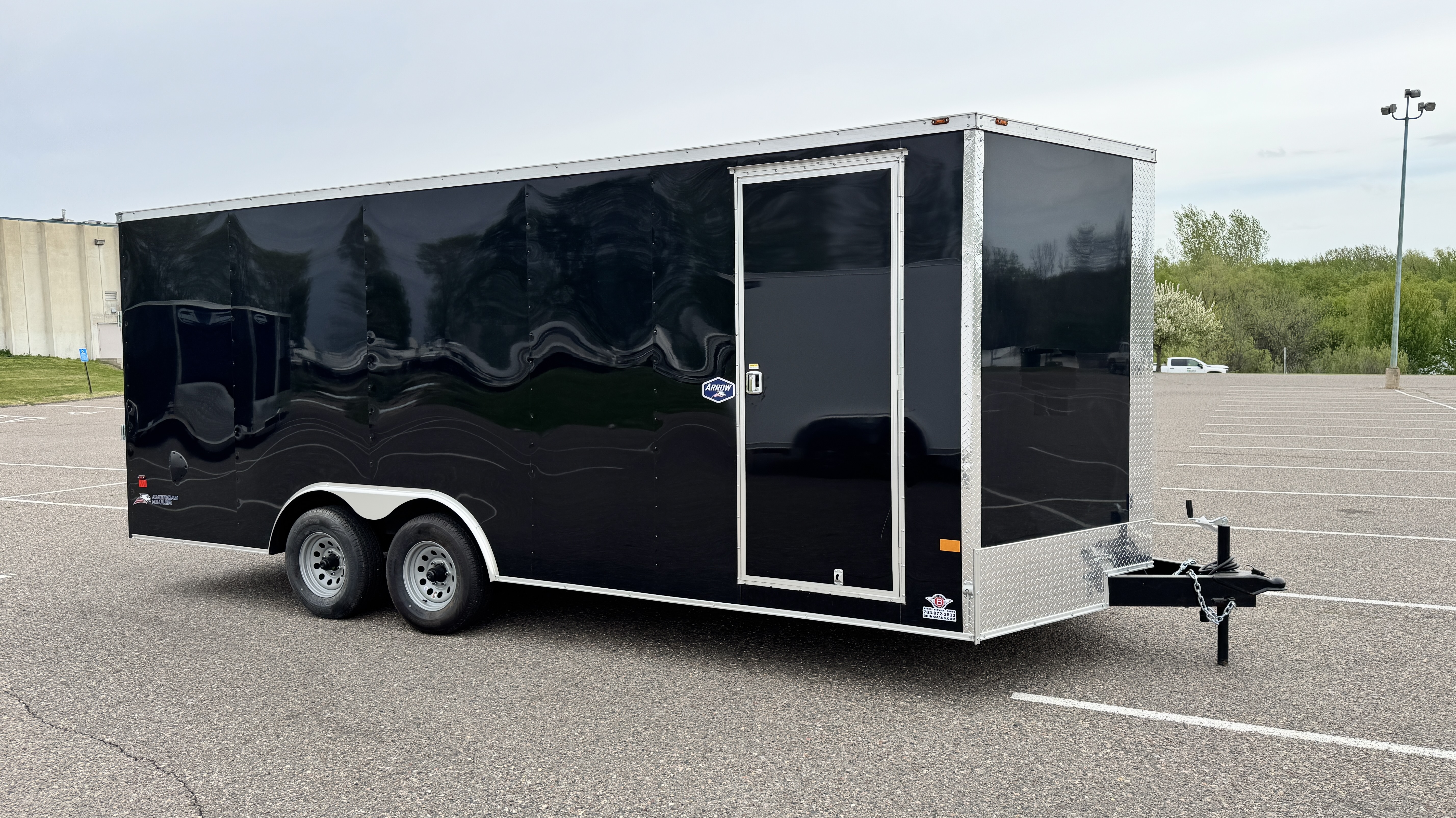 New 2026 American Hauler 8.5x20 Enclosed Cargo - Ramp door!