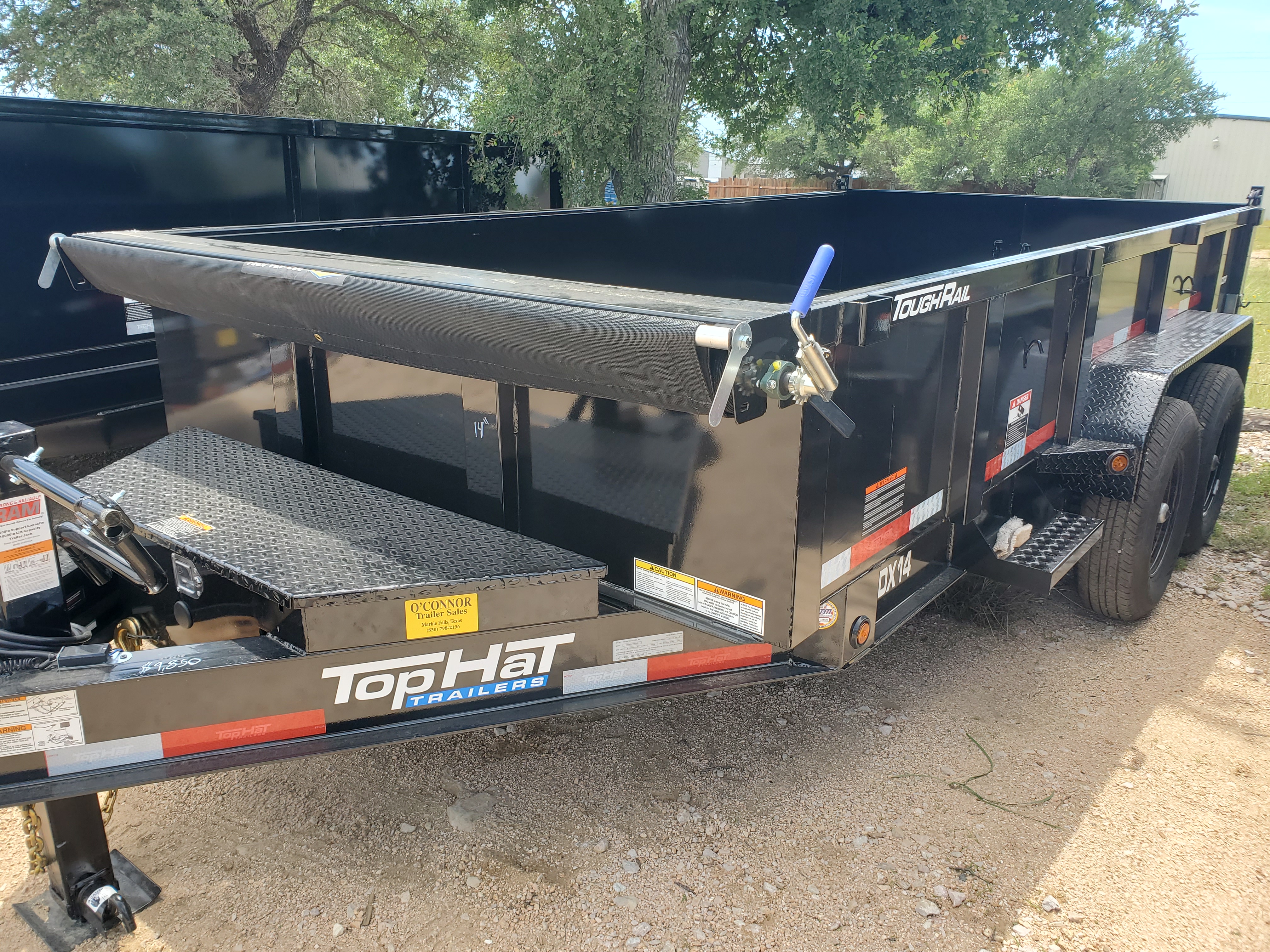 New 2026 Top Hat Trailers DX1 Dump Trailer