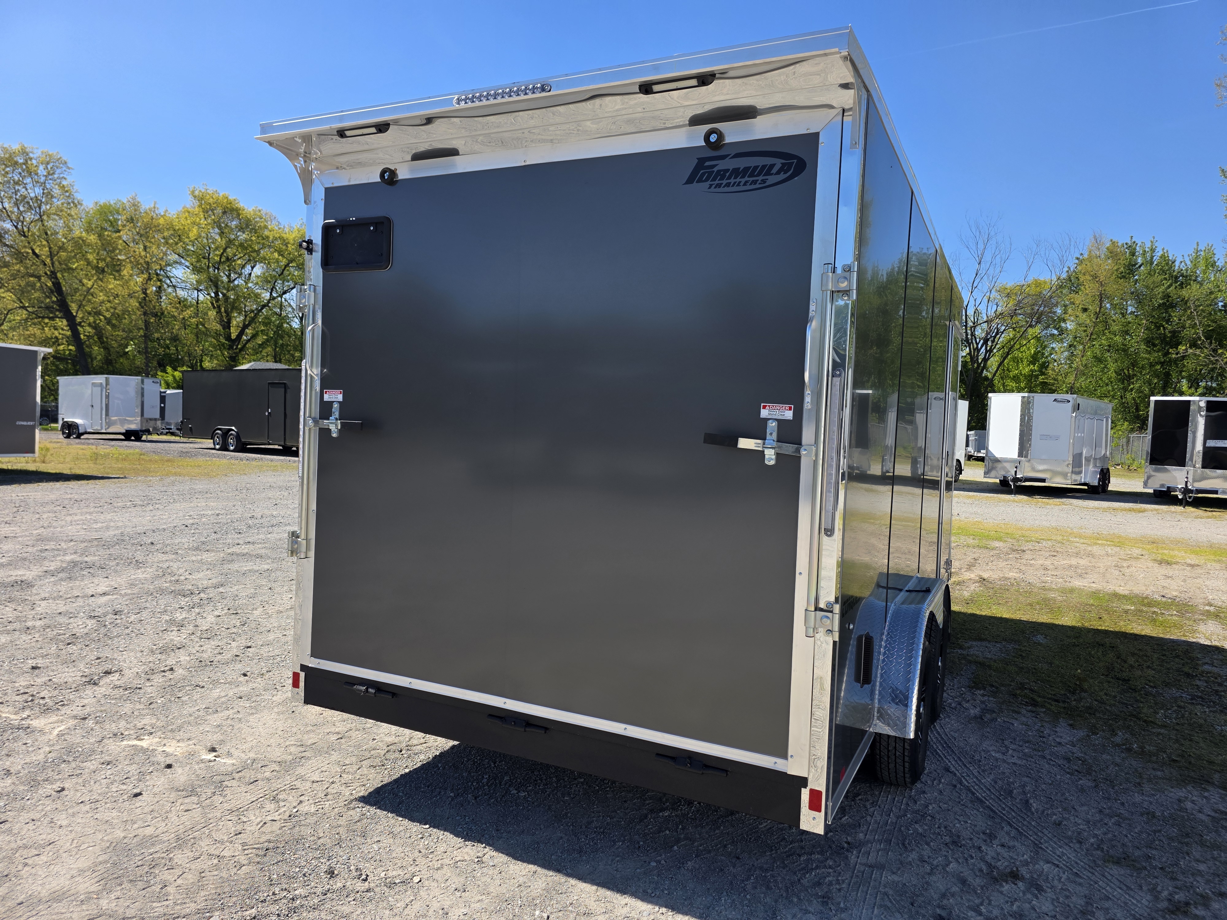 New 2026 Formula Trailers 7.5X16 UTV SXS SCREWLESS GOLF CART Cargo / Enclosed Trailer
