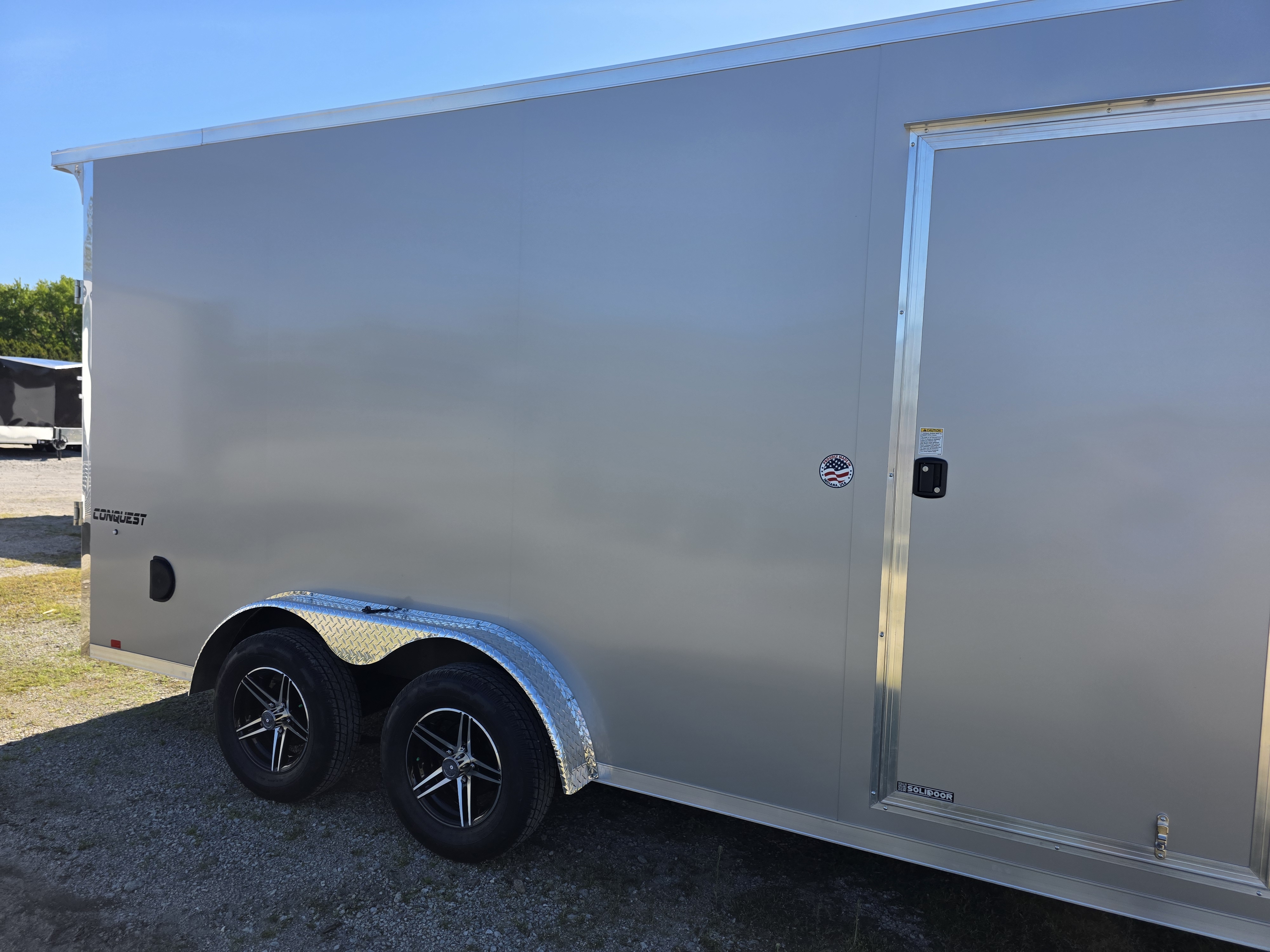 New 2026 Formula Trailers 7.5X16 UTV SXS SCREWLESS GOLF CART Cargo / Enclosed Trailer