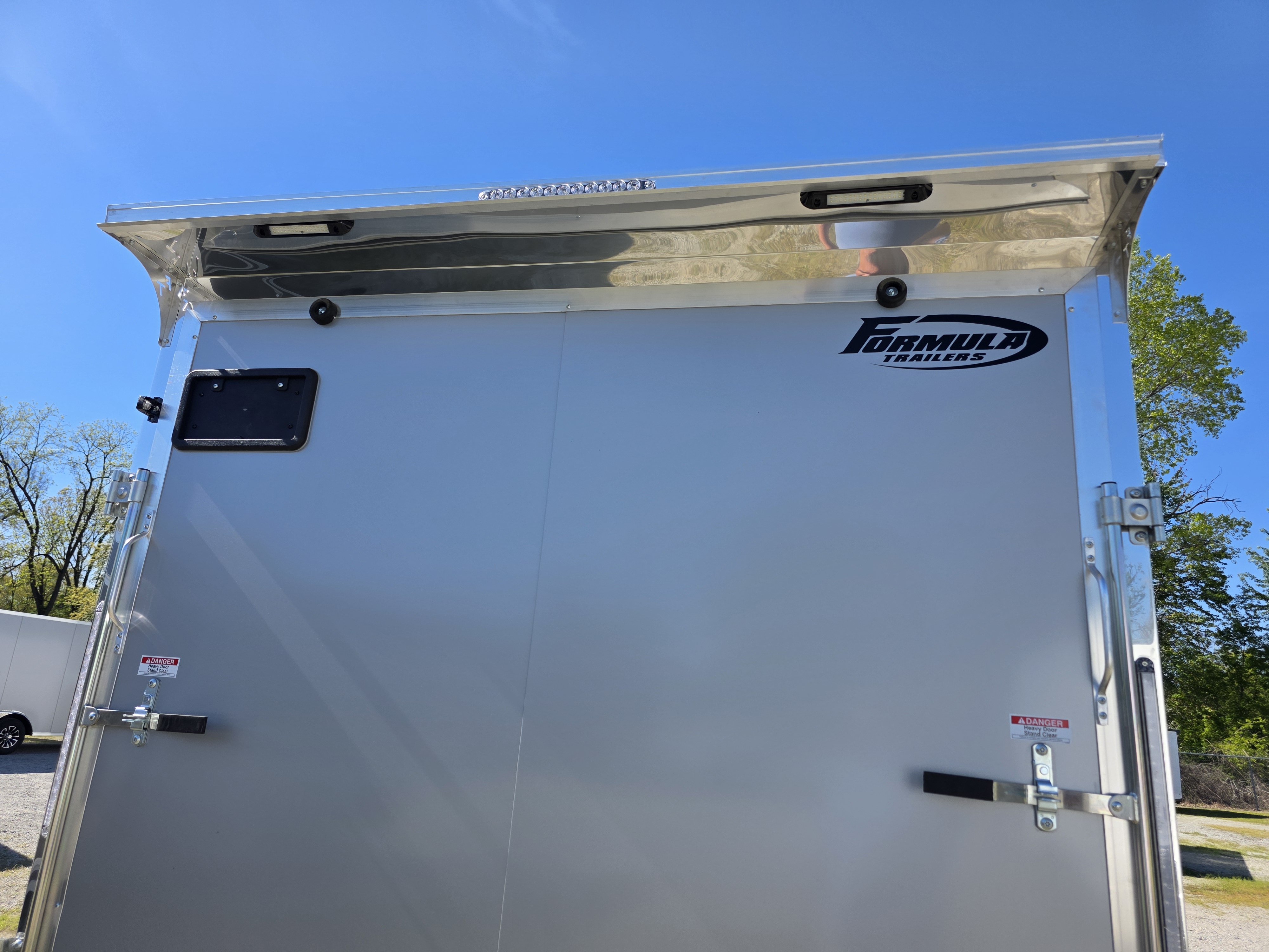 New 2026 Formula Trailers 7.5X16 UTV SXS SCREWLESS GOLF CART Cargo / Enclosed Trailer