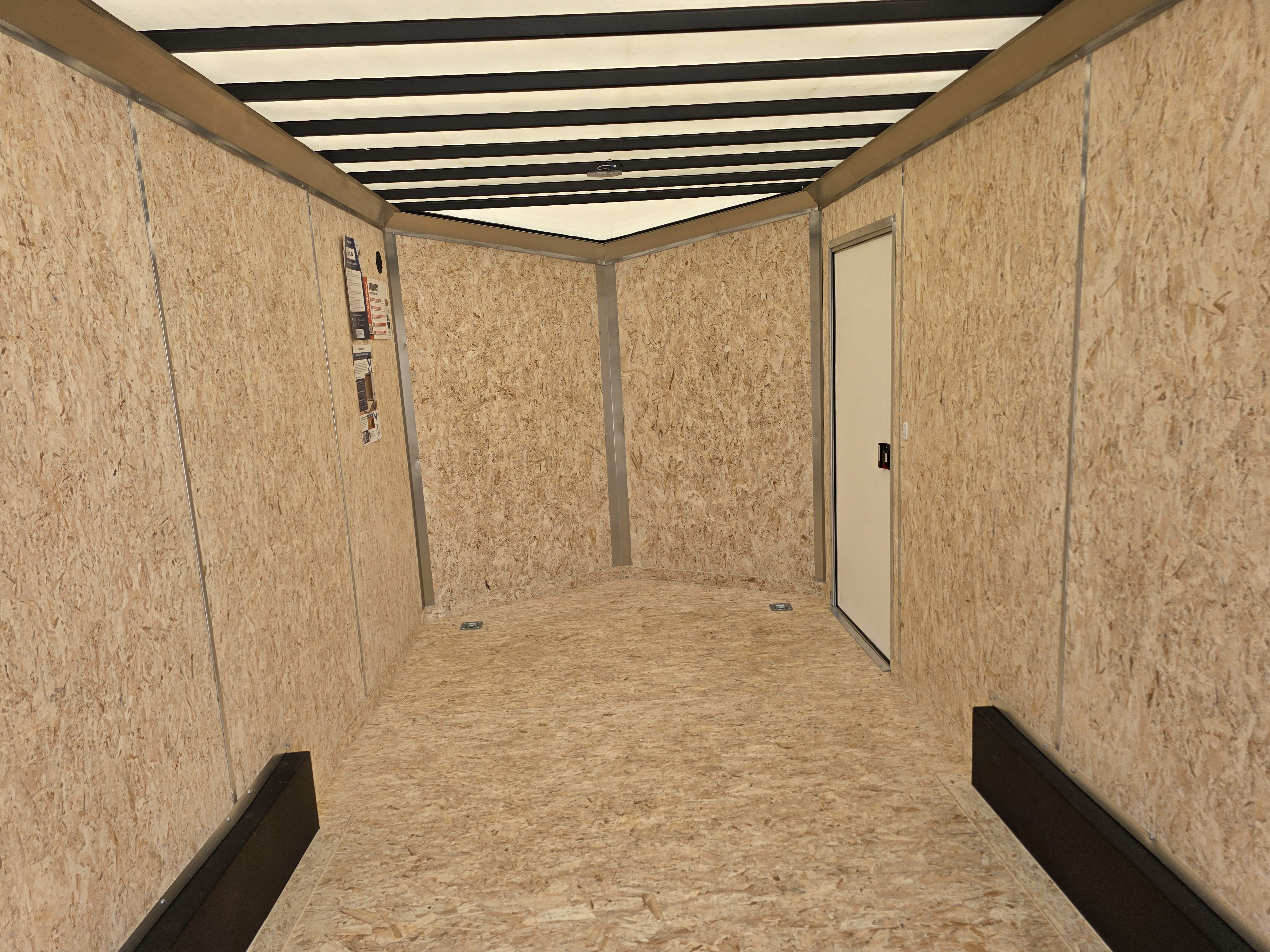 New 2026 Formula Trailers 7.5X16 UTV SXS SCREWLESS GOLF CART Cargo / Enclosed Trailer