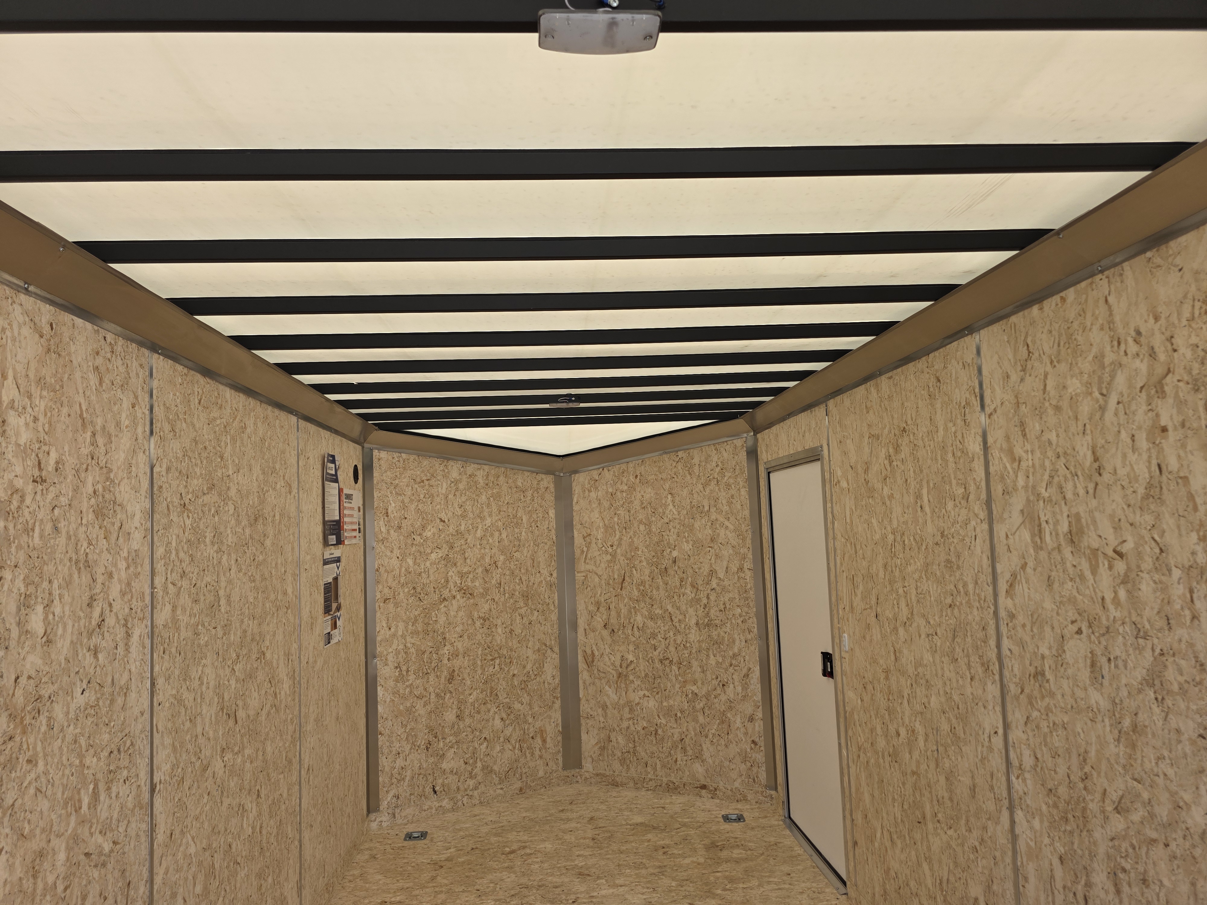 New 2026 Formula Trailers 7.5X16 UTV SXS SCREWLESS GOLF CART Cargo / Enclosed Trailer