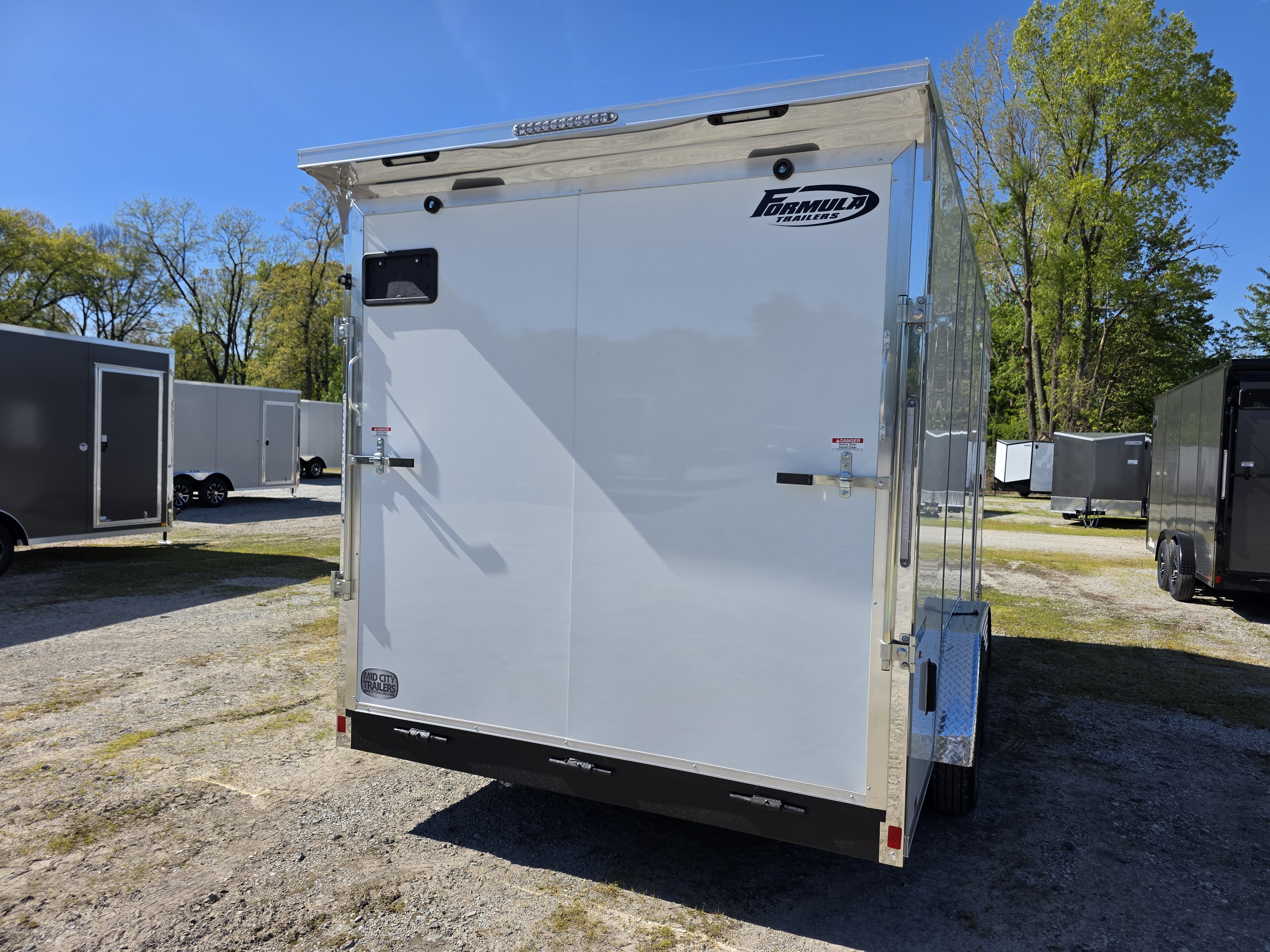 New 2026 Formula Trailers 7.5X16 UTV SXS SCREWLESS GOLF CART Cargo / Enclosed Trailer