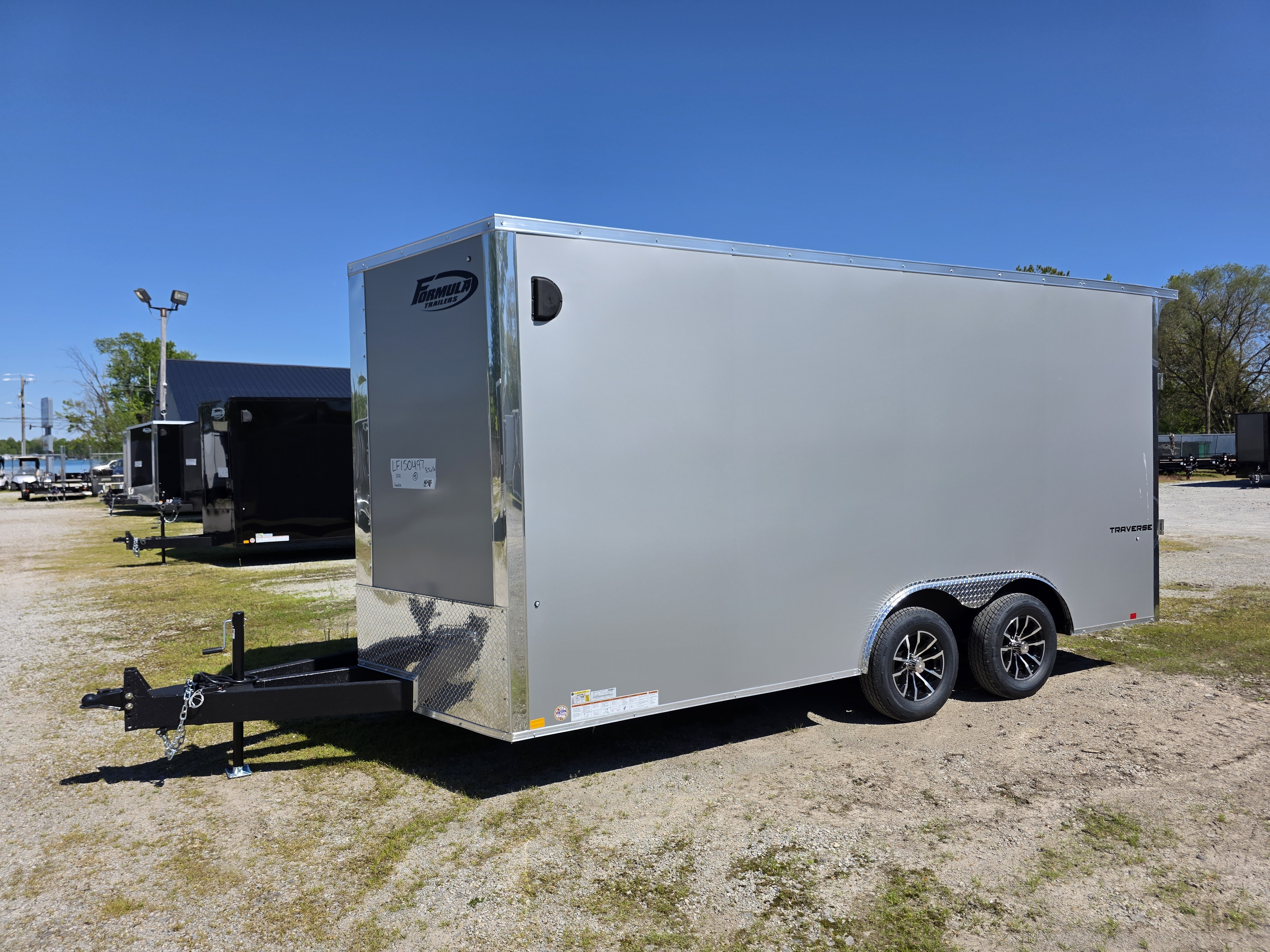 New 2026 Formula Trailers 8.5X16 84 INCH INSIDE HEIGHT SXS UTV GOLF CART READY CARGO ENCLOSED TRAILER 7000 GVWR Cargo / Enclosed Trailer