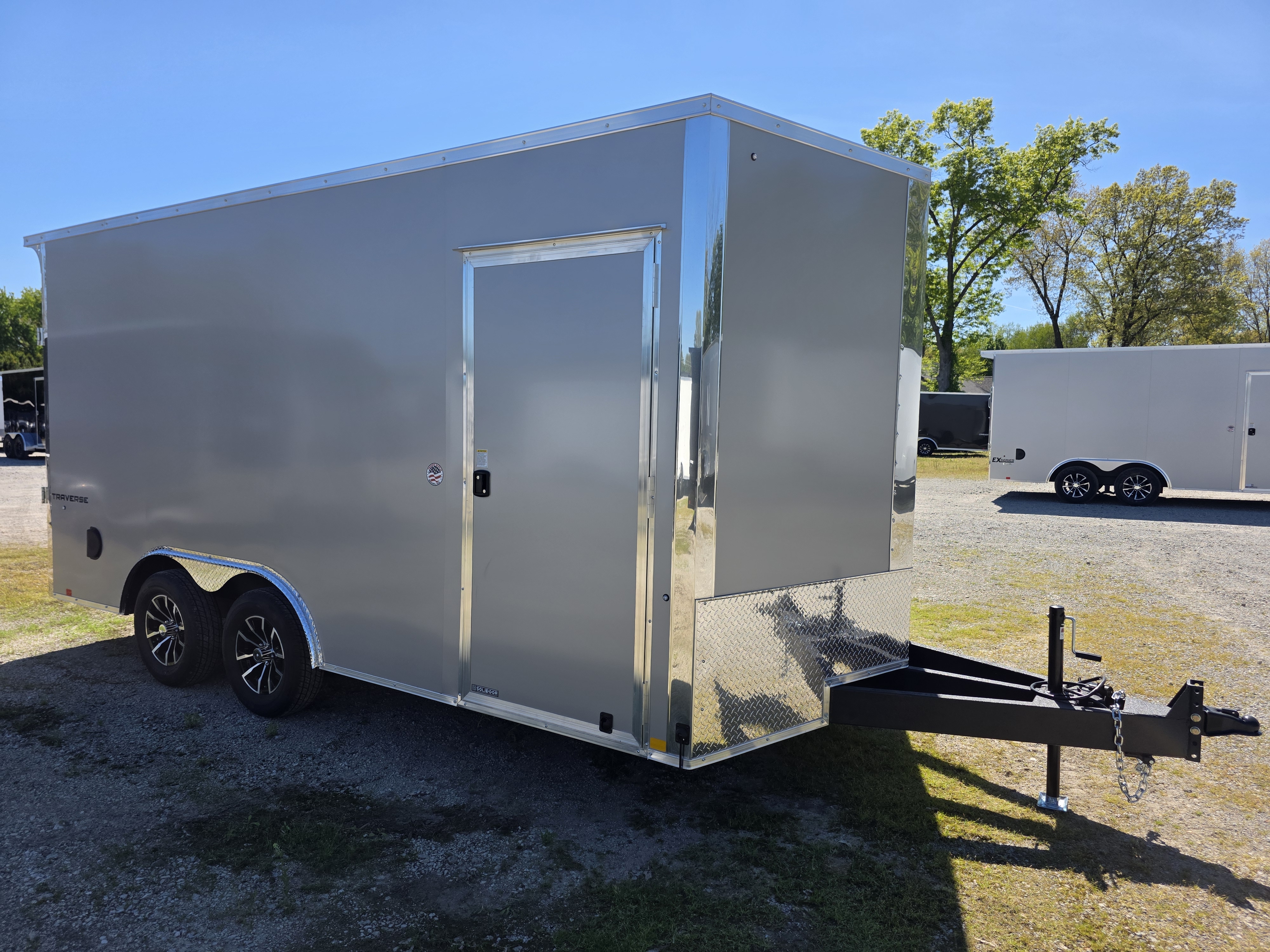 New 2026 Formula Trailers 8.5X16 84 INCH INSIDE HEIGHT SXS UTV GOLF CART READY CARGO ENCLOSED TRAILER 7000 GVWR Cargo / Enclosed Trailer