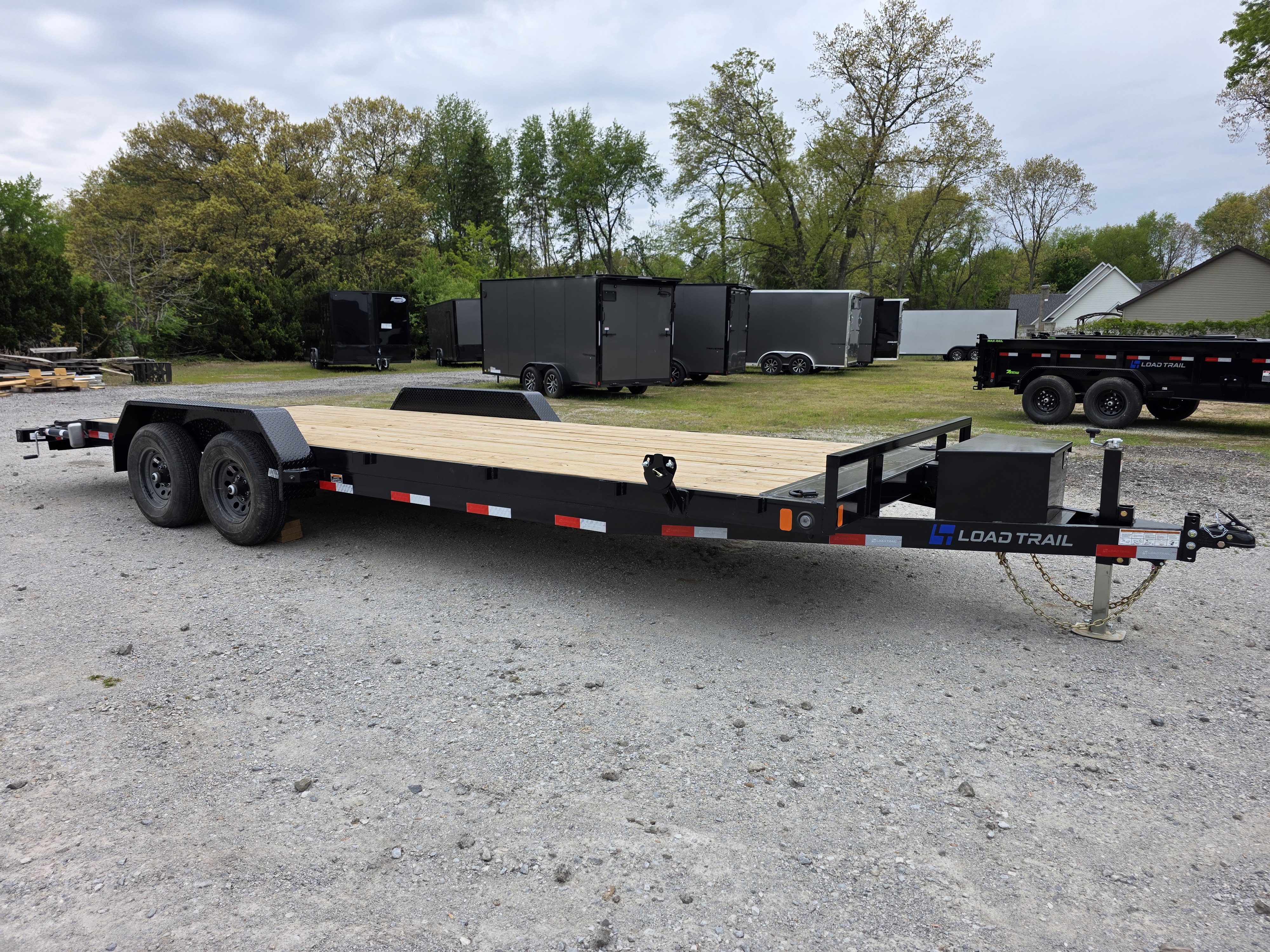 New 2026 Load Trail 83  x 22' 10K GVWR Tandem Axle CAR HAULER SXS UTV Tilt Trailer