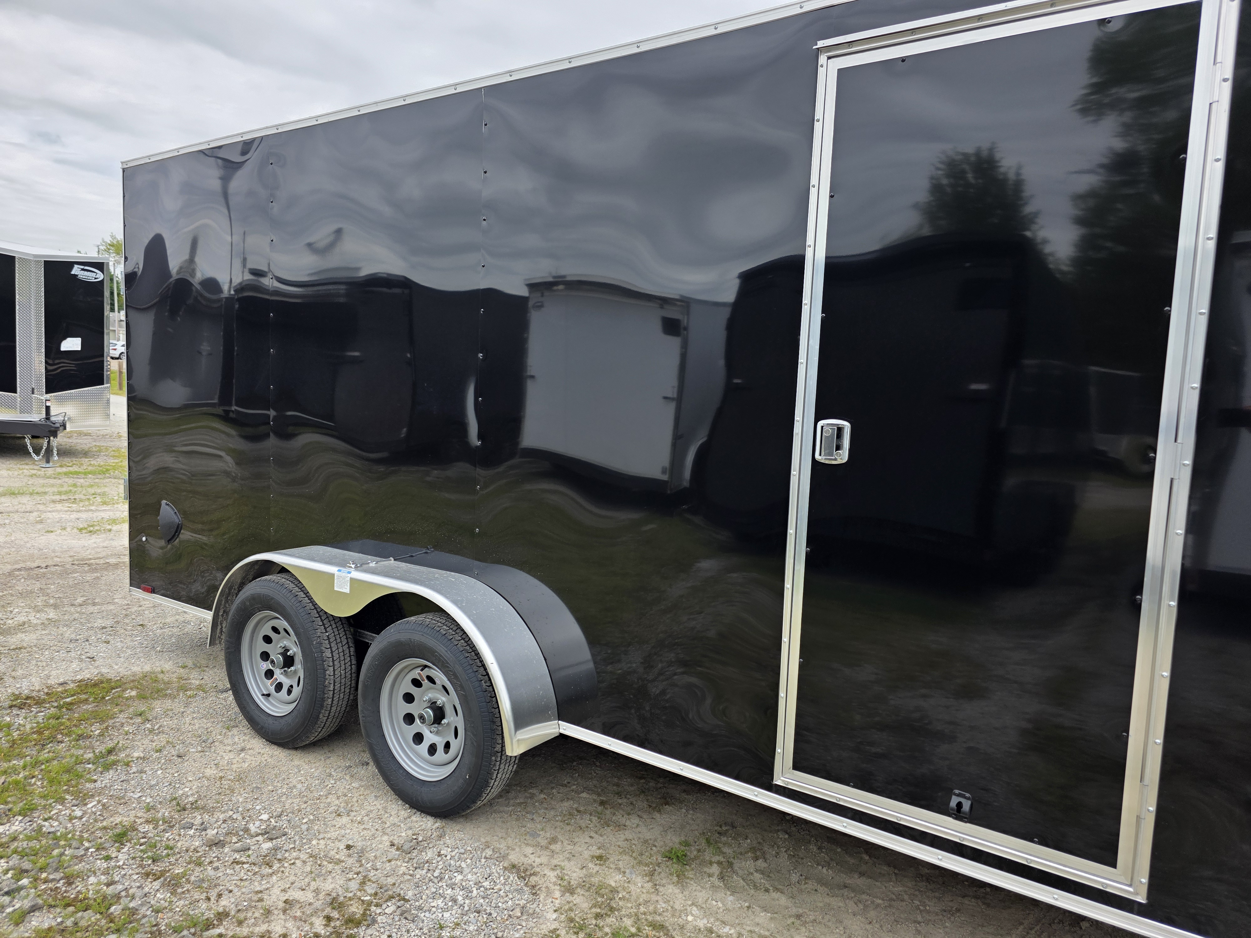 New 2027 US Cargo 7X16 TANDEM AXLE 6'6 TALL RAMP DOOR DRINGS Cargo / Enclosed Trailer