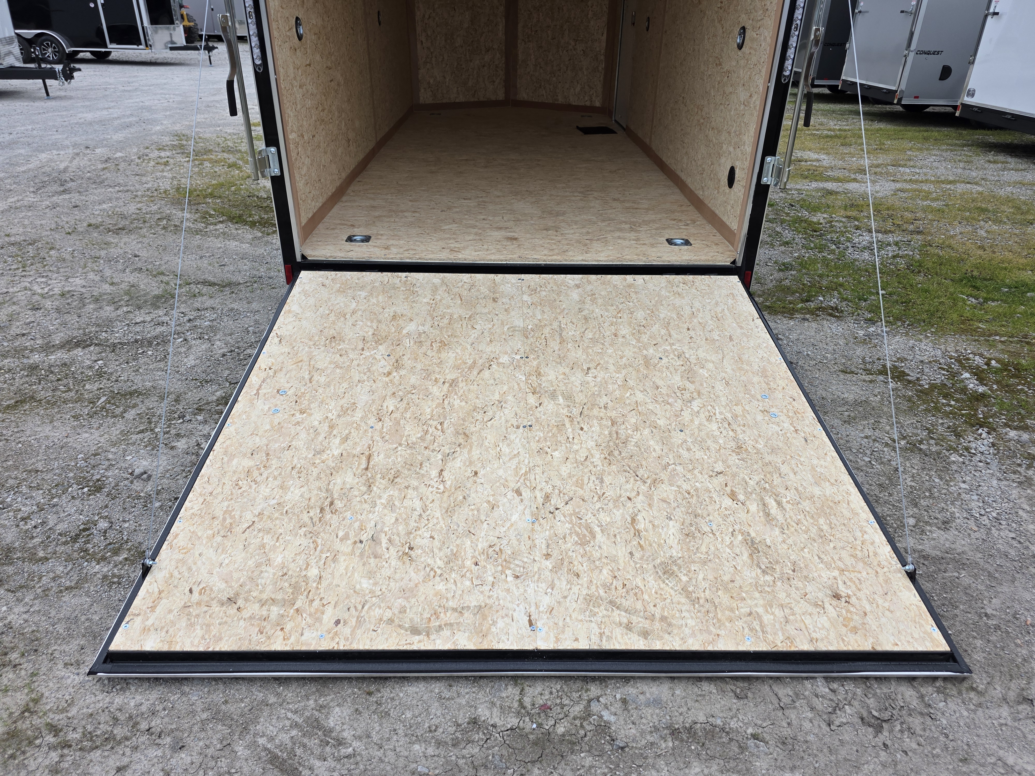 New 2027 US Cargo 7X16 TANDEM AXLE 6'6 TALL RAMP DOOR DRINGS Cargo / Enclosed Trailer