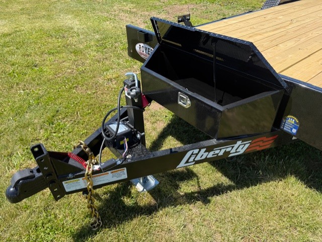 New 2026 Liberty 7X20 10k w/ TOOLBOX Equipment Trailer