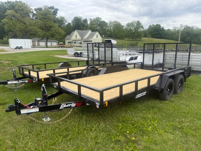New 2026 Liberty 7X16 (14+2) Utility Trailer