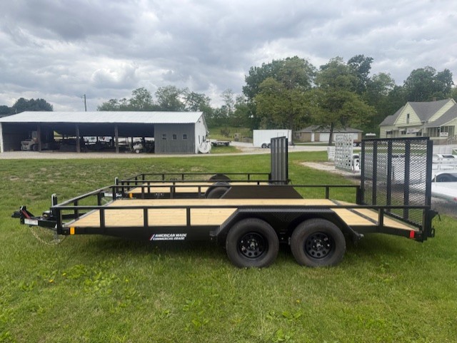New 2026 Liberty 7X16 (14+2) Utility Trailer