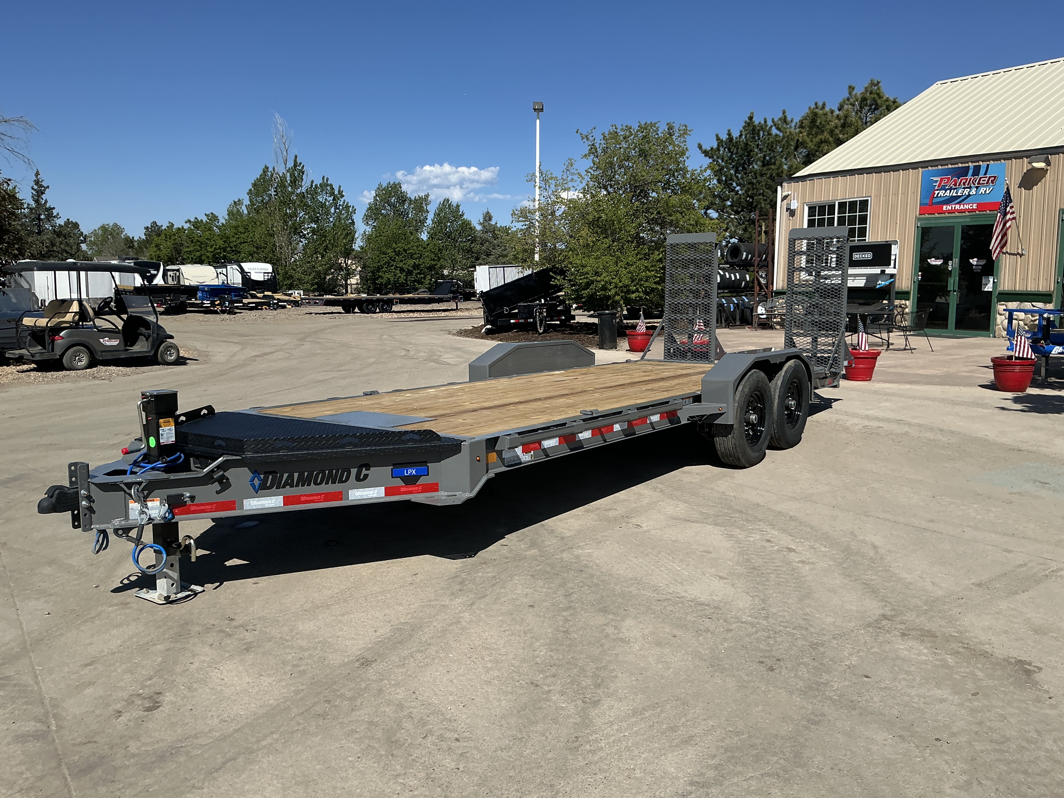New 2026 DCRC LPX207 22X82 Flatbed Trailer
