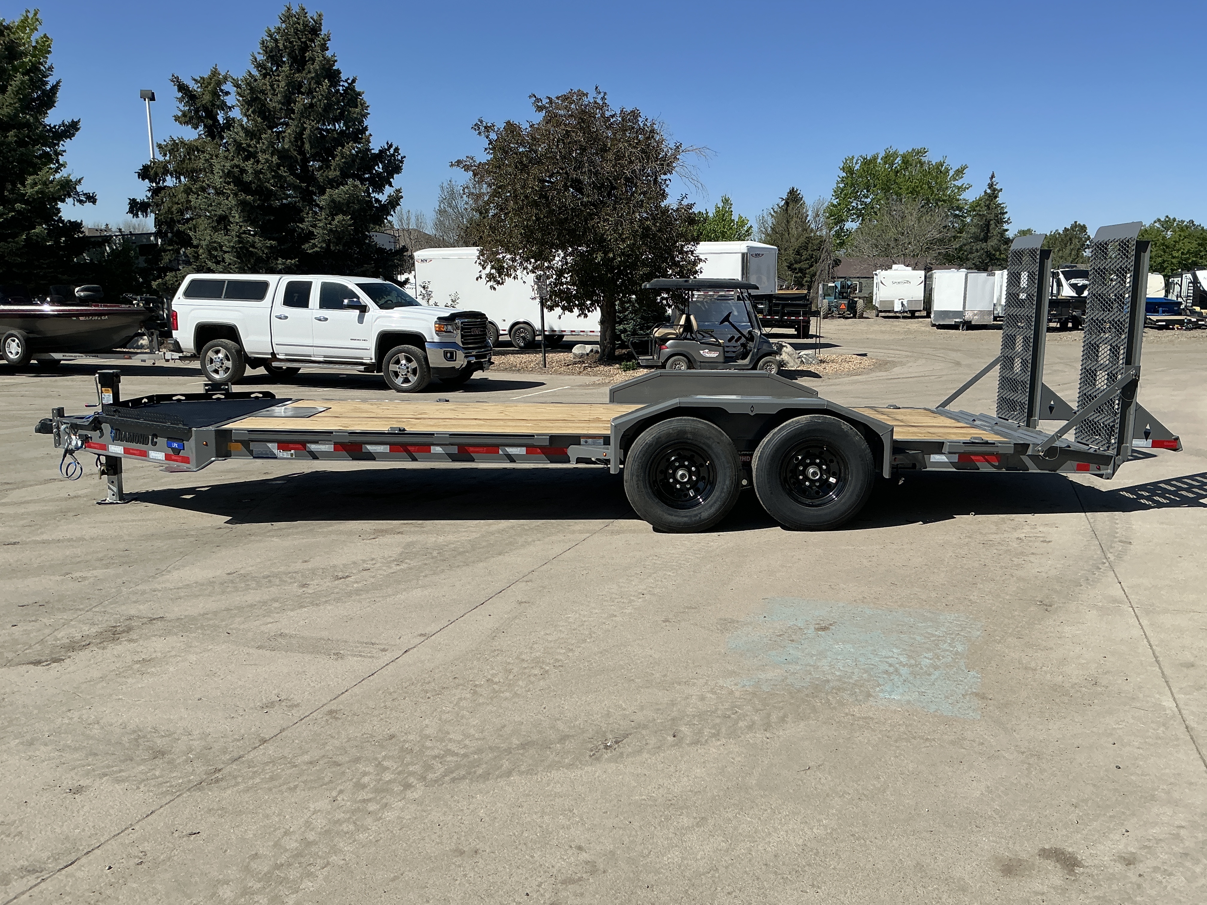 New 2026 DCRC LPX207 22X82 Flatbed Trailer