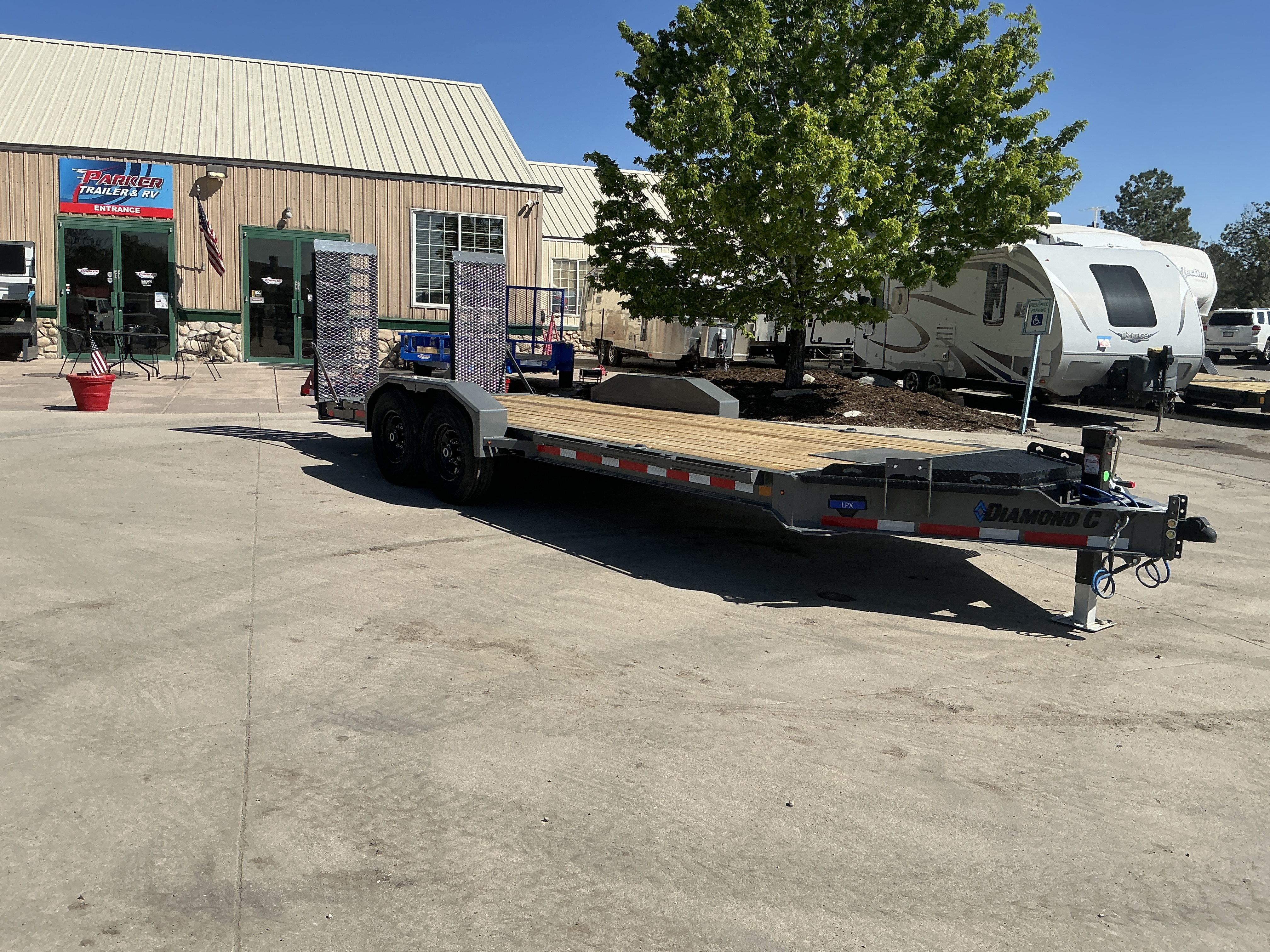 New 2026 DCRC LPX207 22X82 Flatbed Trailer