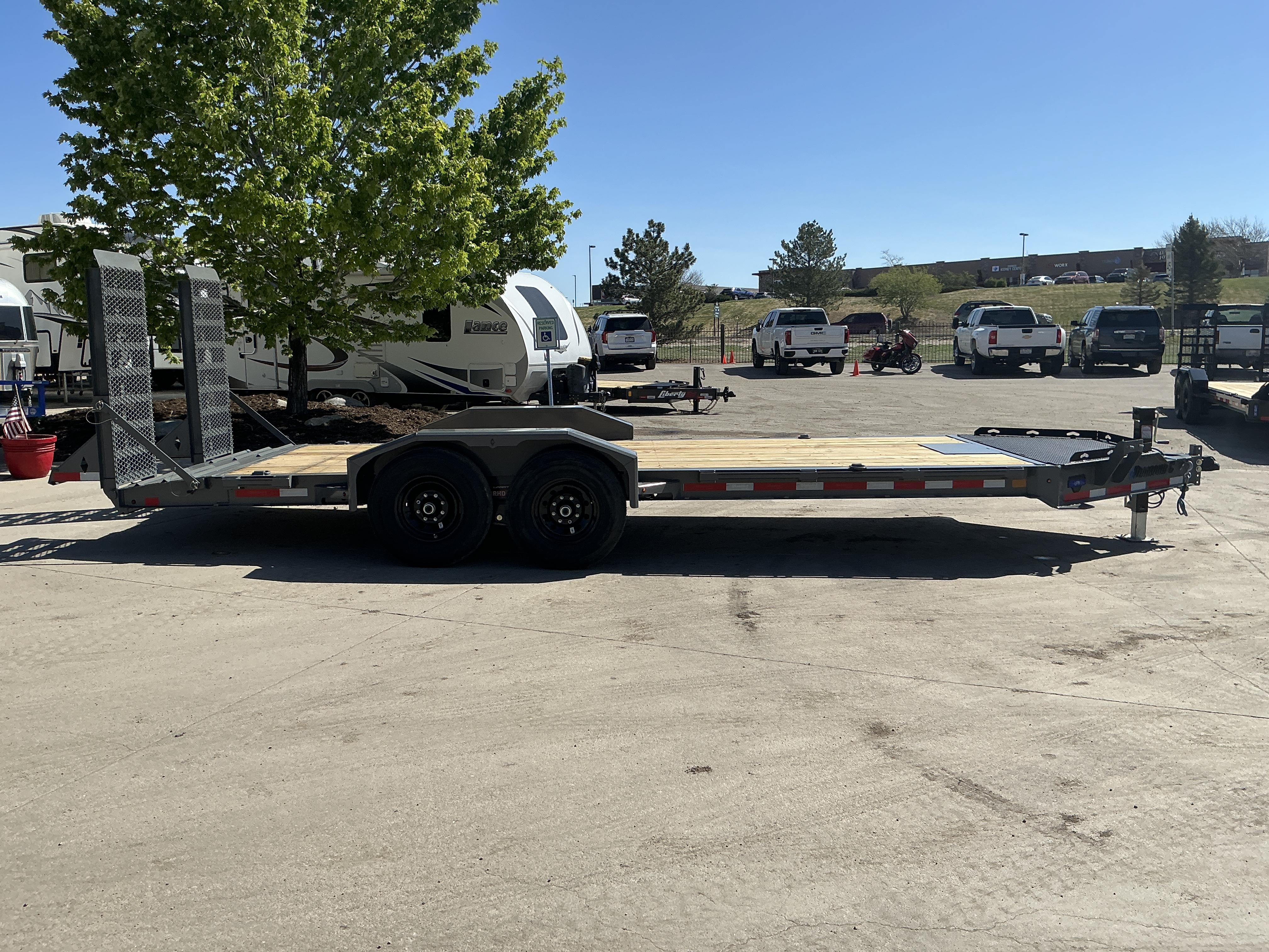 New 2026 DCRC LPX207 22X82 Flatbed Trailer