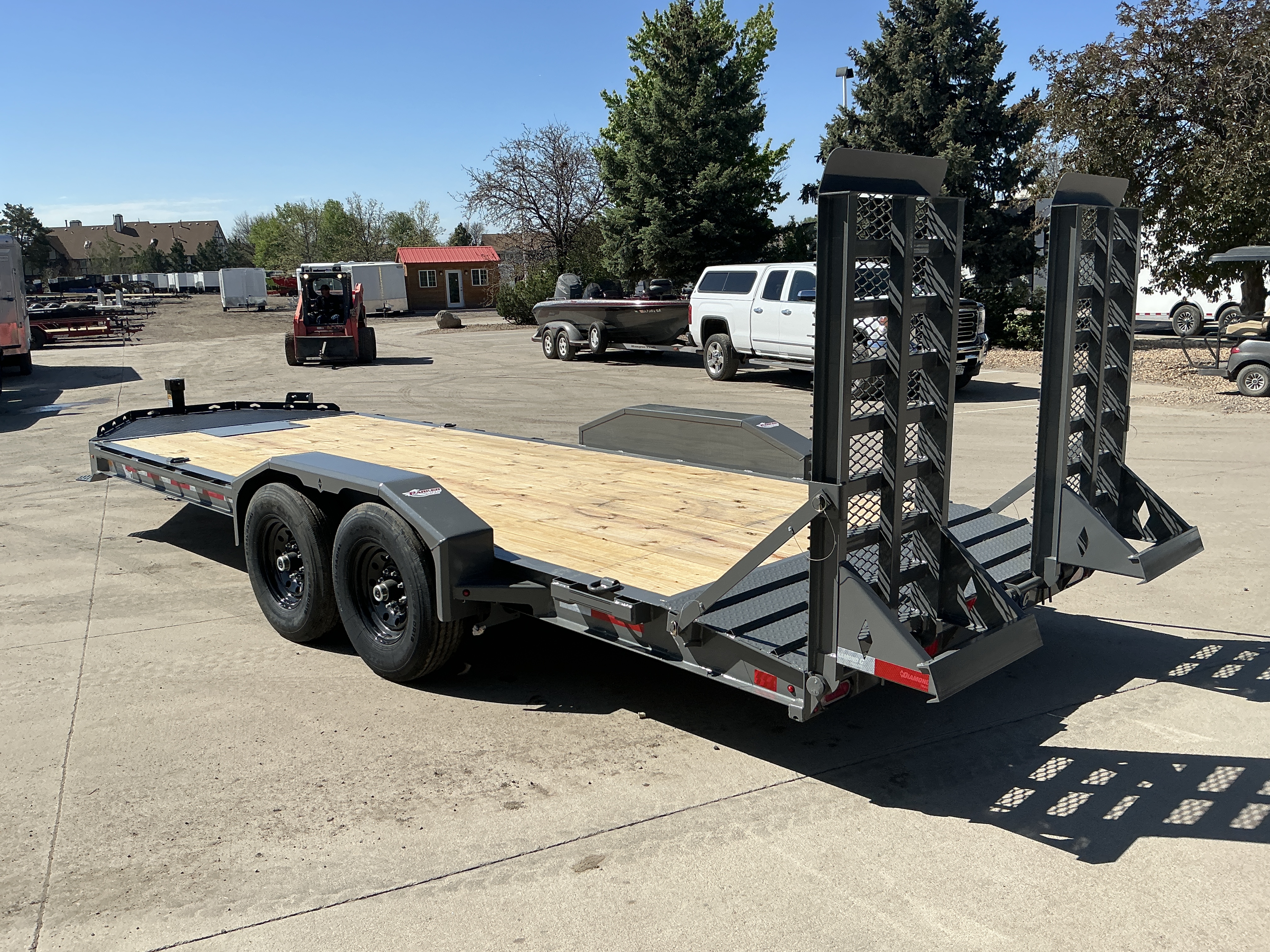 New 2026 DCRC LPX207 22X82 Flatbed Trailer