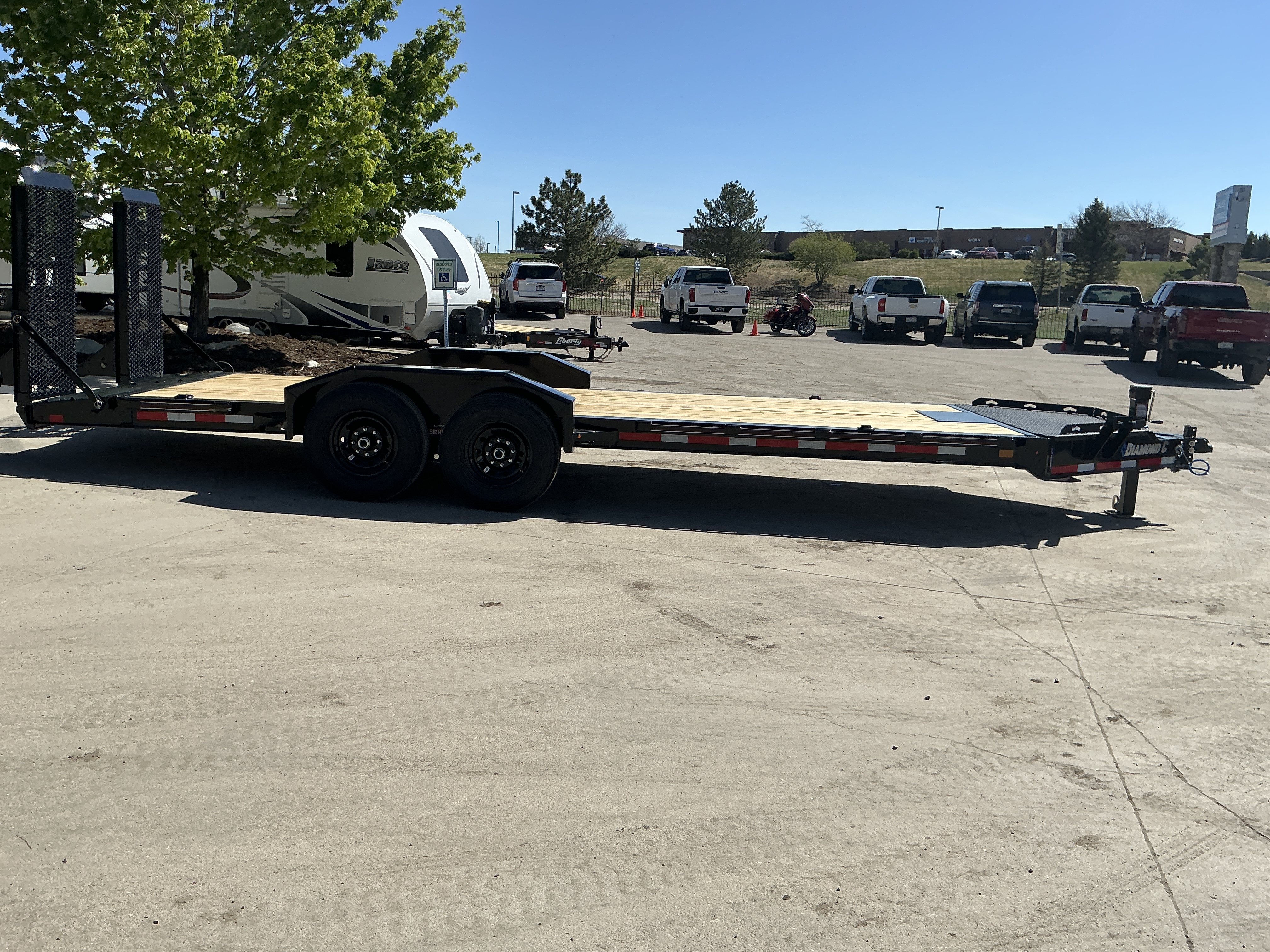 New 2026 DCRC LPX207 22X82 Flatbed Trailer