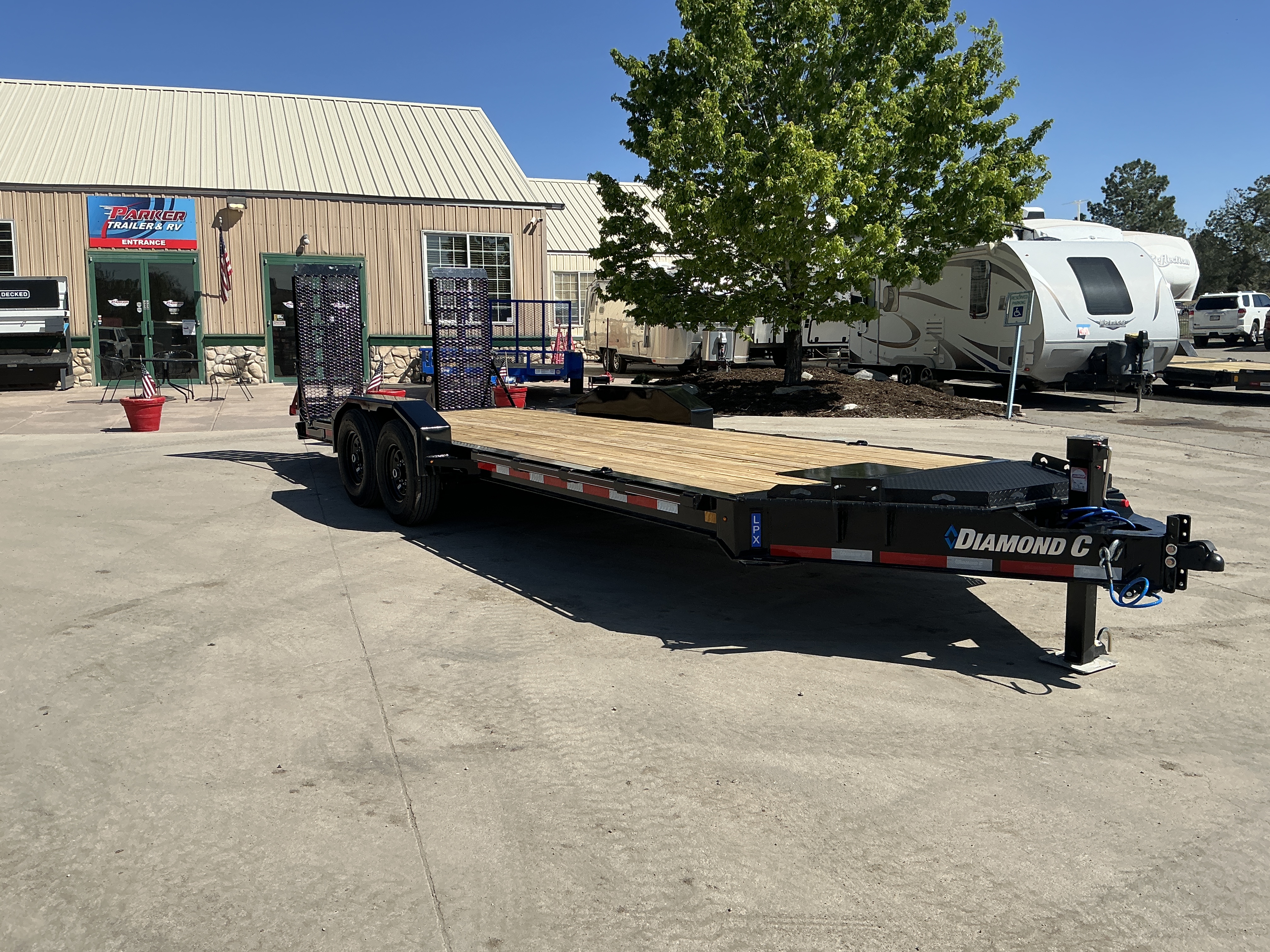 New 2026 DCRC LPX207 22X82 Flatbed Trailer