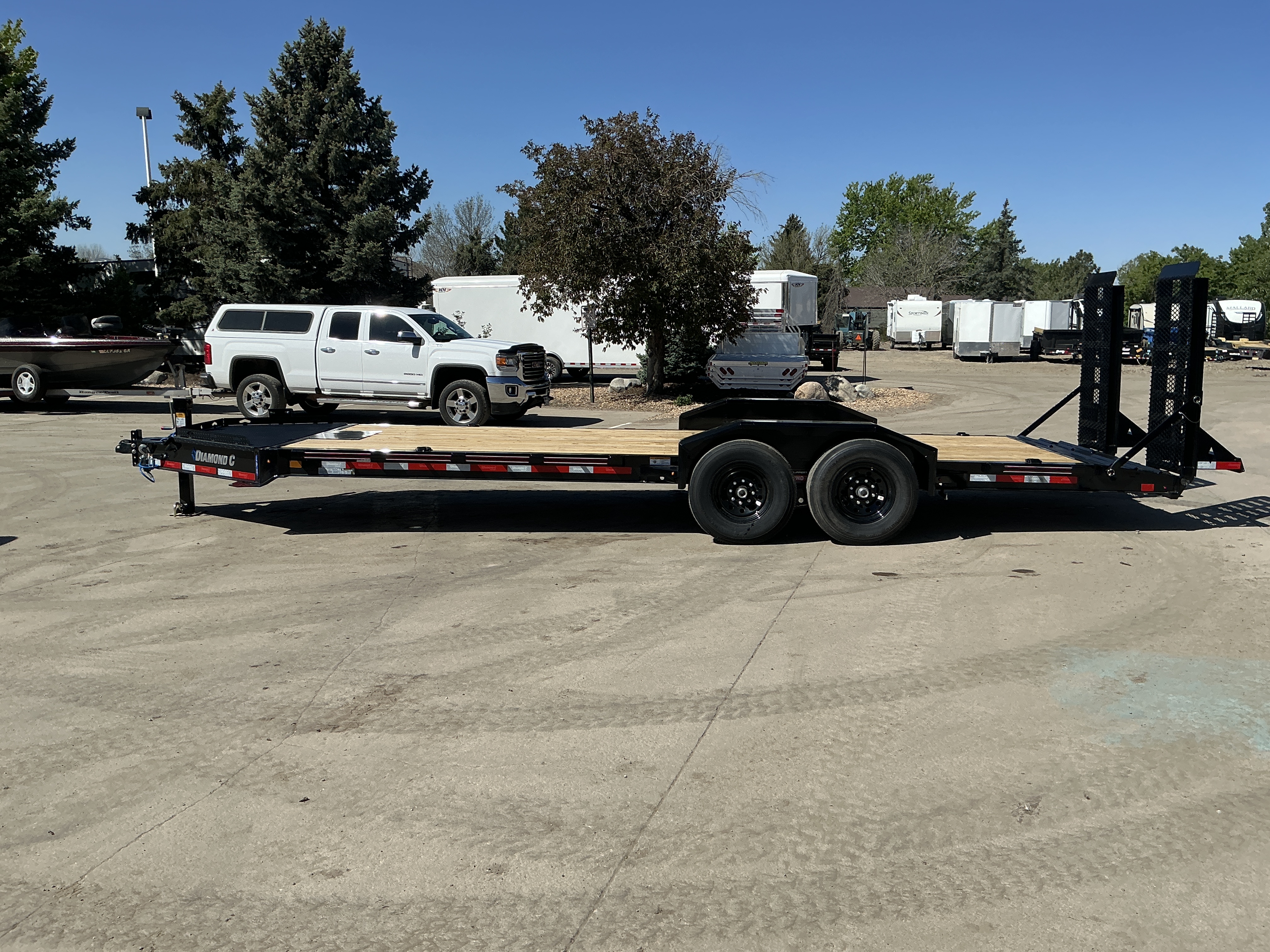 New 2026 DCRC LPX207 22X82 Flatbed Trailer