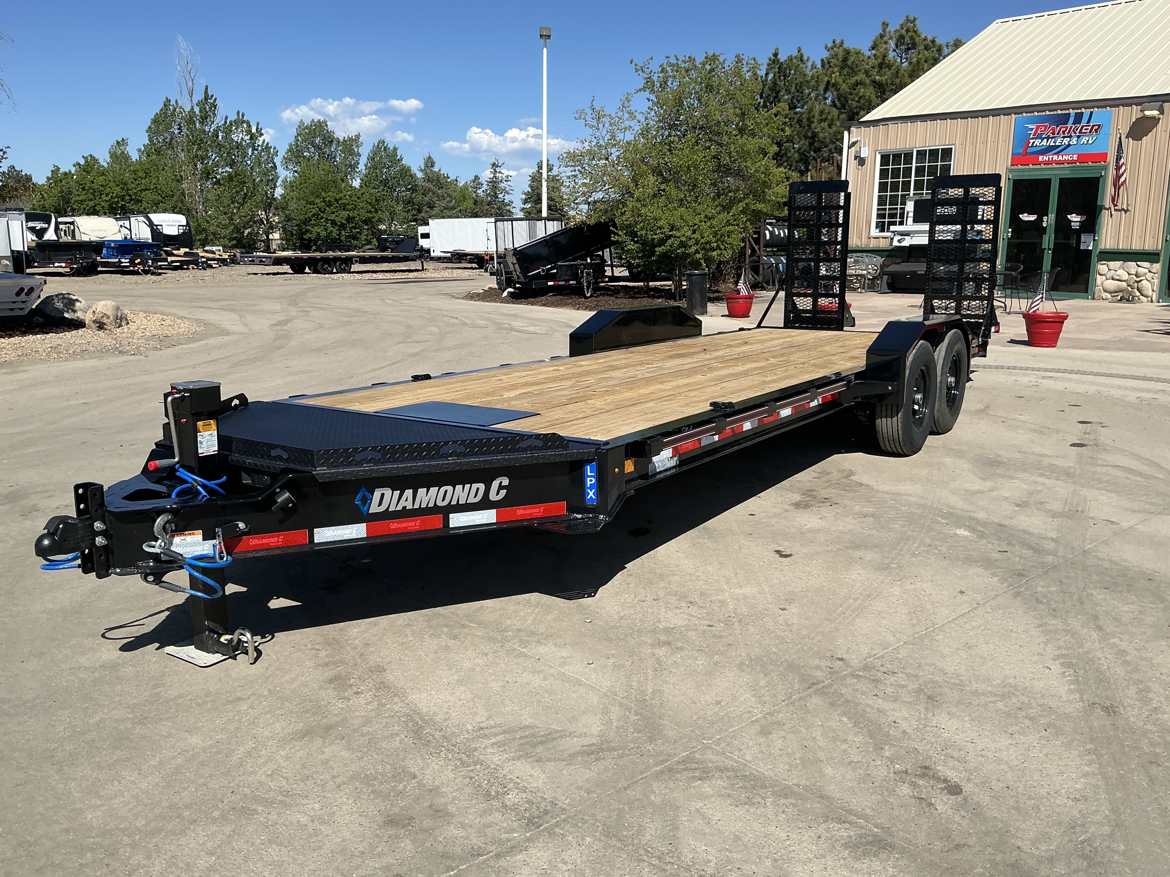 New 2026 DCRC LPX207 22X82 Flatbed Trailer