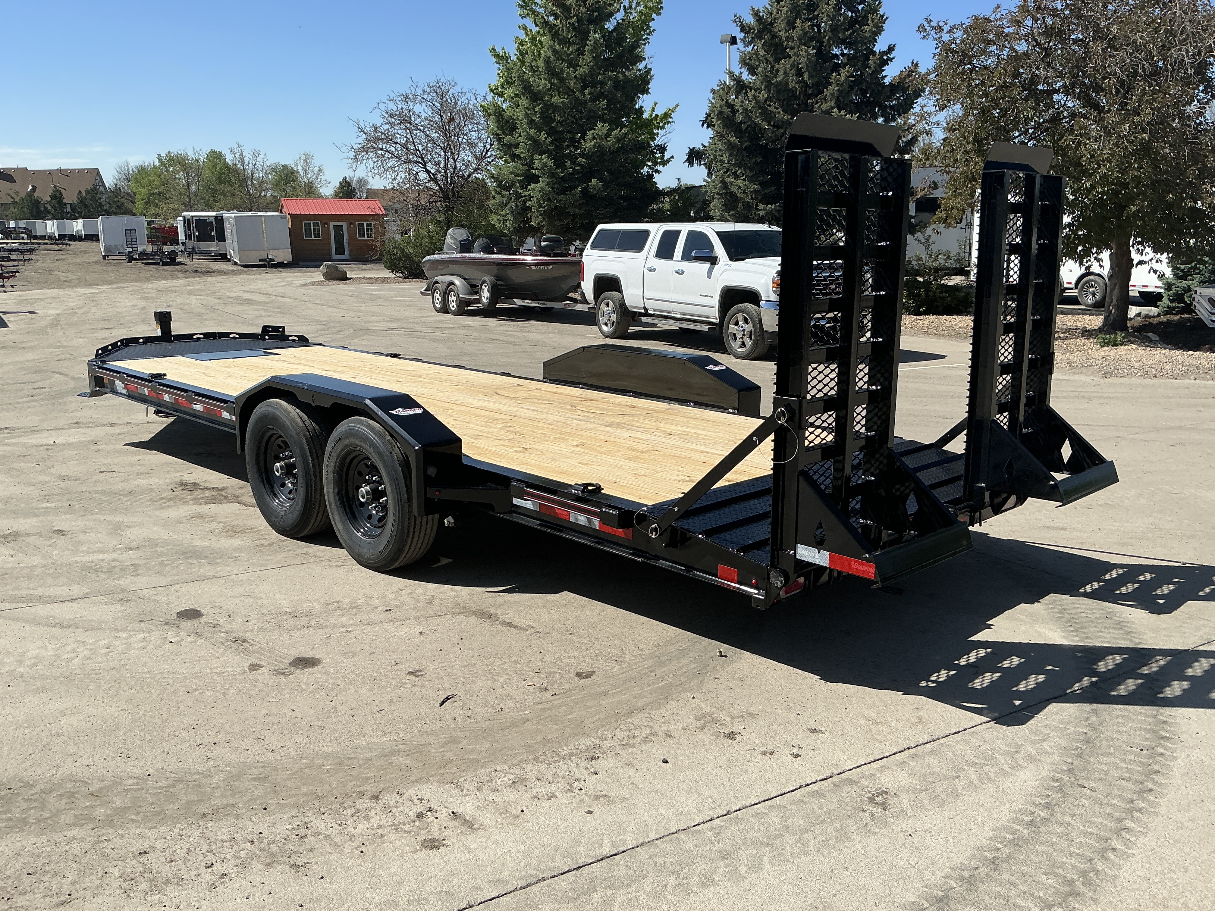 New 2026 DCRC LPX207 22X82 Flatbed Trailer