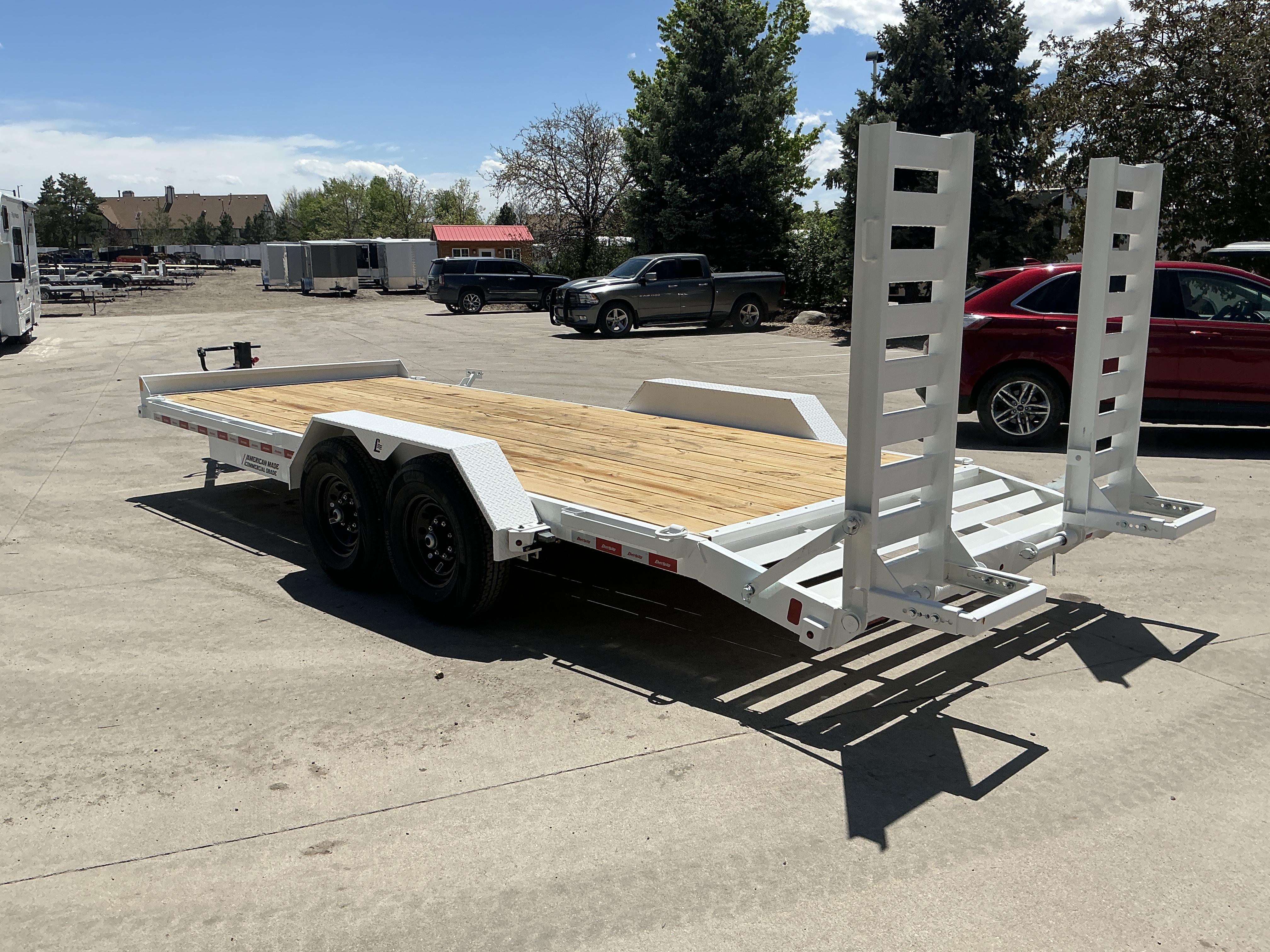 New 2026 Liberty Industries LE14K 83X18+2C6 Flatbed Trailer
