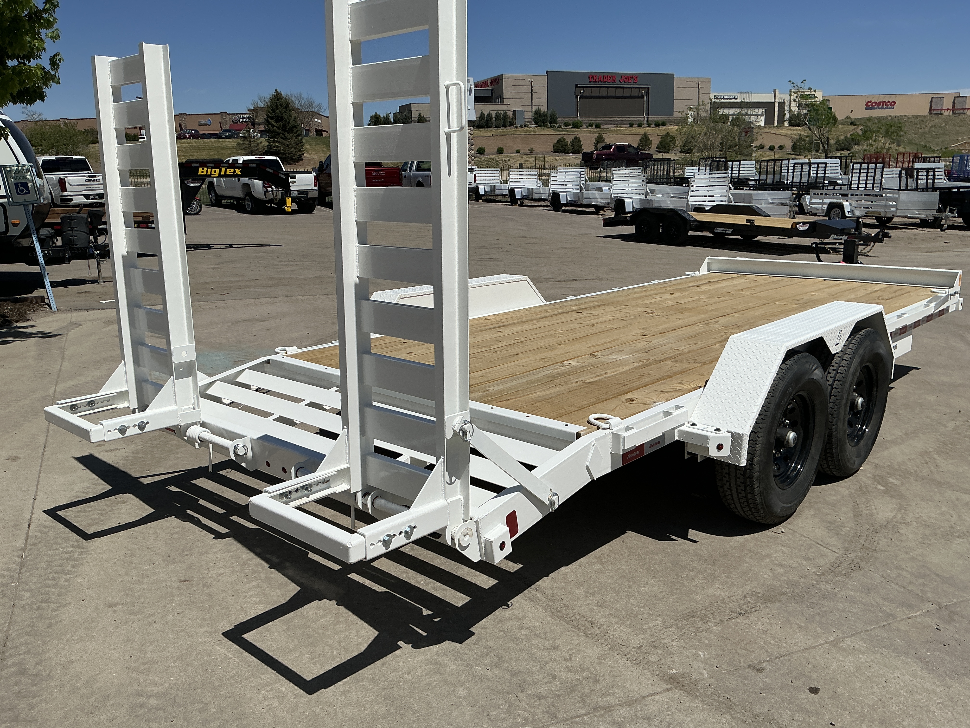 New 2026 Liberty Industries 7X16+2C6 14K Flatbed Trailer
