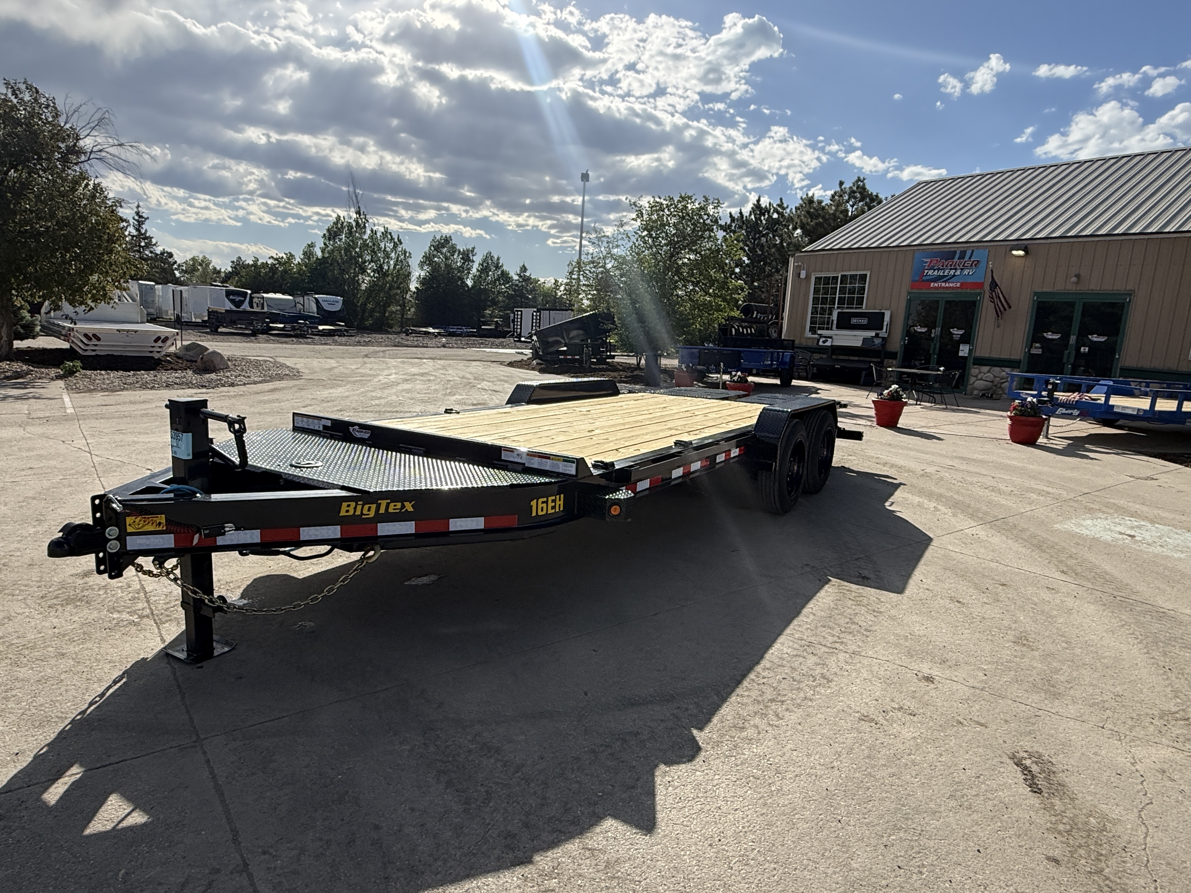 Used 2026 Big Tex 16EH-18D3A Flatbed Trailer