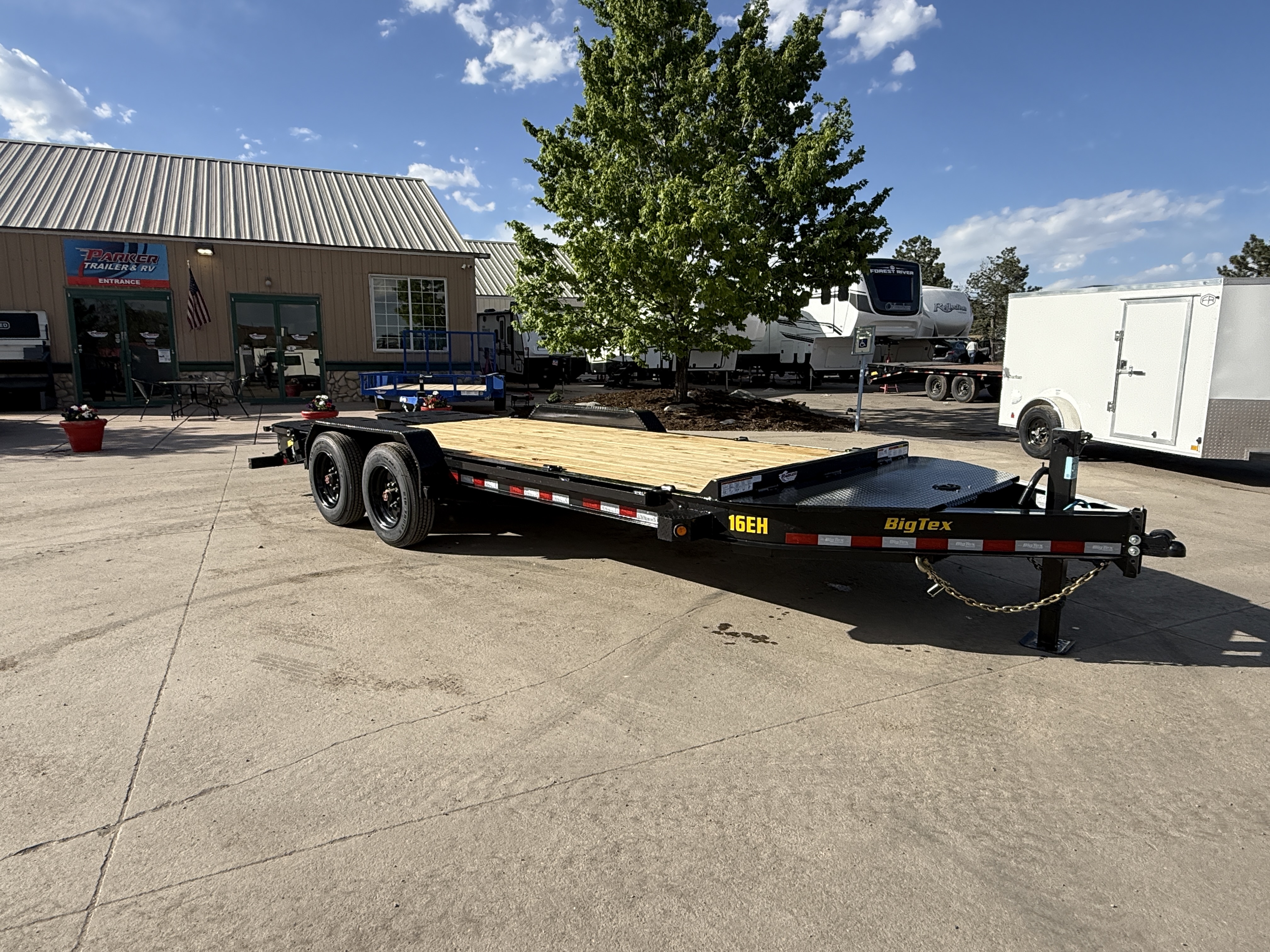 Used 2026 Big Tex 16EH-18D3A Flatbed Trailer