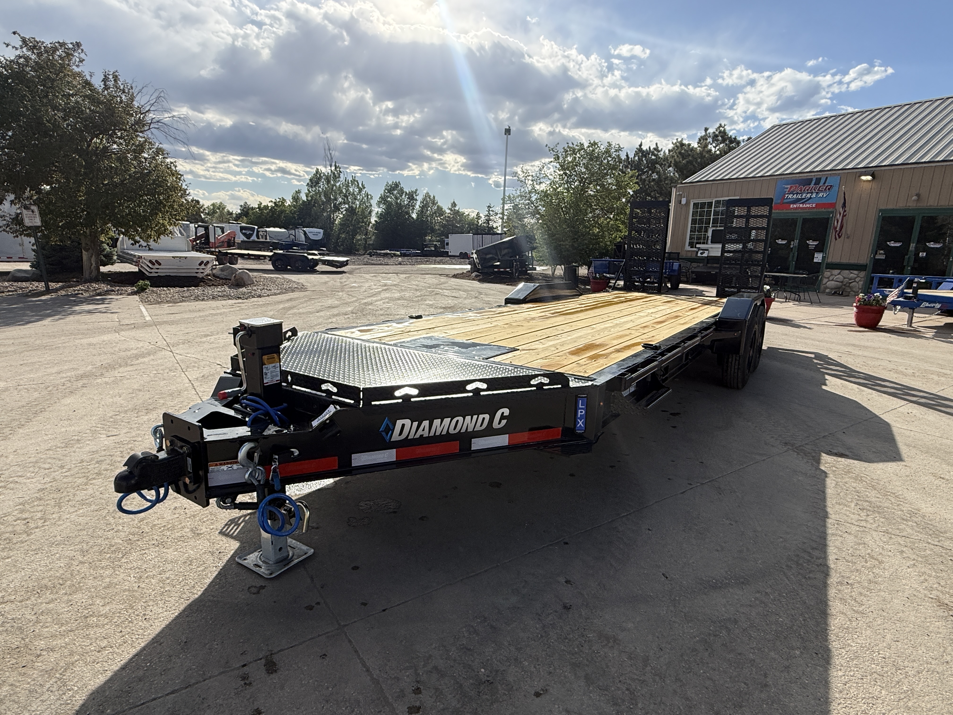 New 2026 DCRC LPX210 22X82 Flatbed Trailer