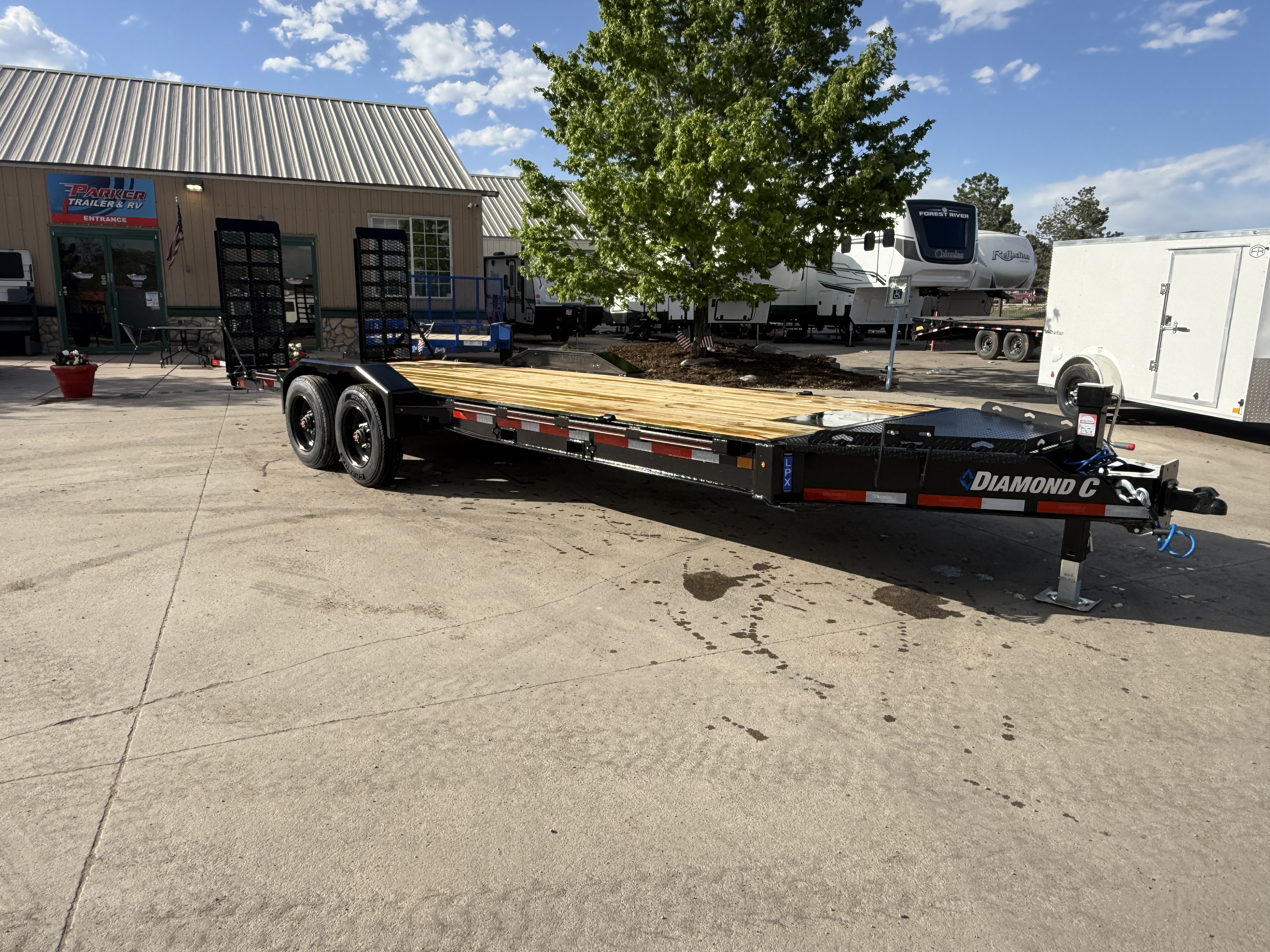 New 2026 DCRC LPX210 22X82 Flatbed Trailer