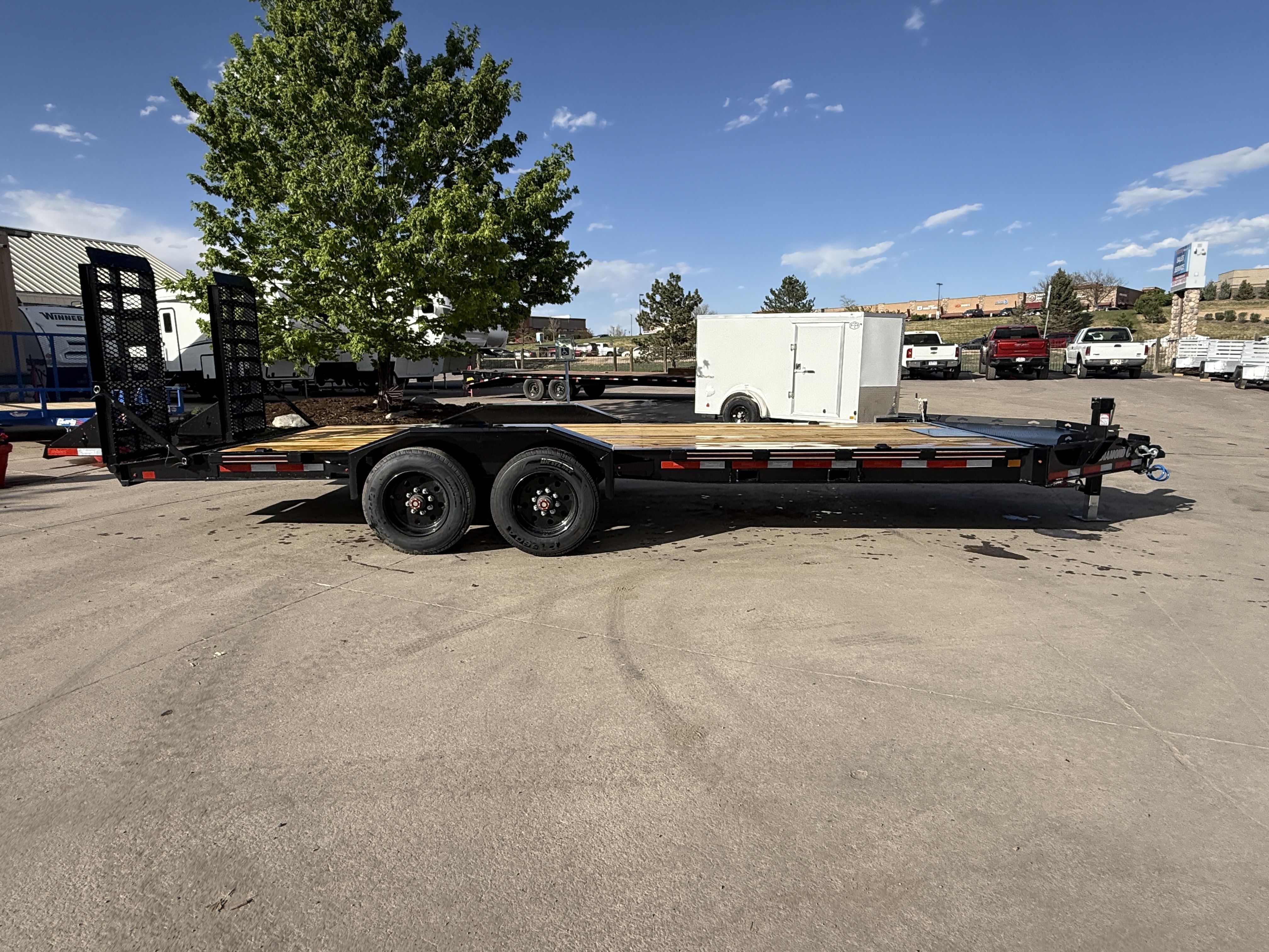 New 2026 DCRC LPX210 22X82 Flatbed Trailer