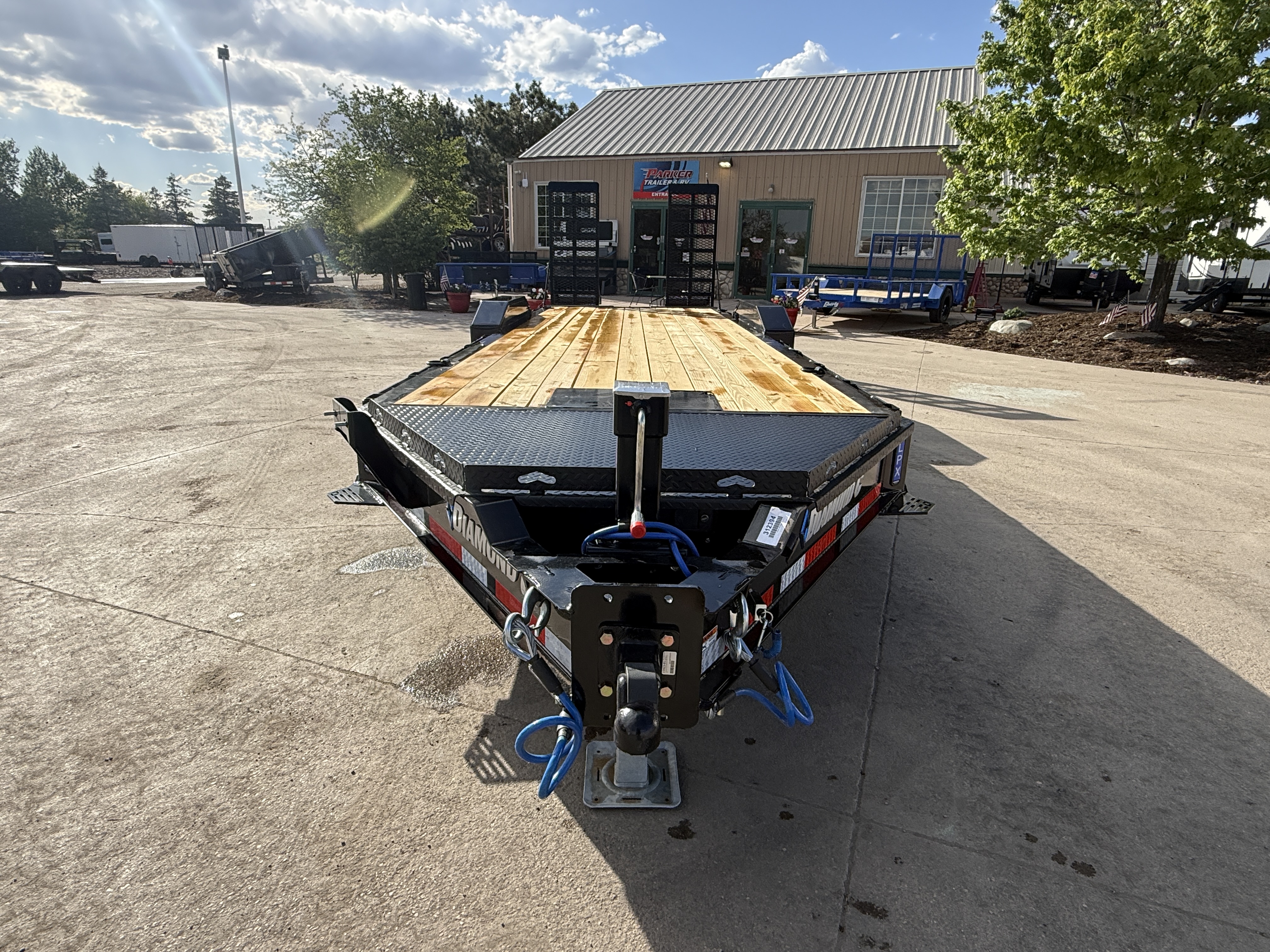 New 2026 DCRC LPX210 22X82 Flatbed Trailer
