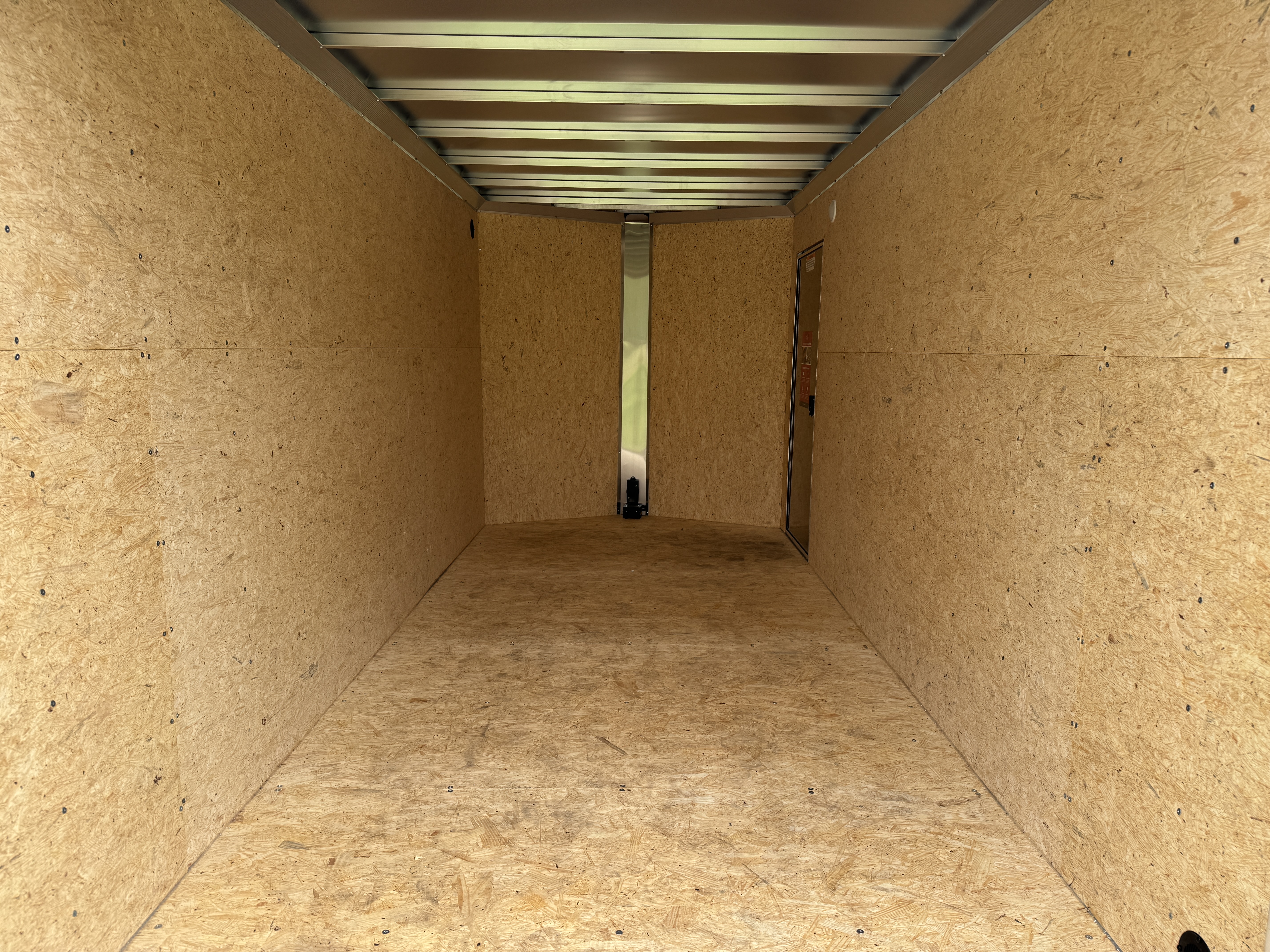 New 2026 E-Z Hauler EZEC7X16 XLT-P Cargo / Enclosed Trailer 7' 1" INTERIOR HEIGHT .080 POLOCORE SIDES FREE ALUMINUM WHEEL UPGRADE SUMMER SALE ON NOW