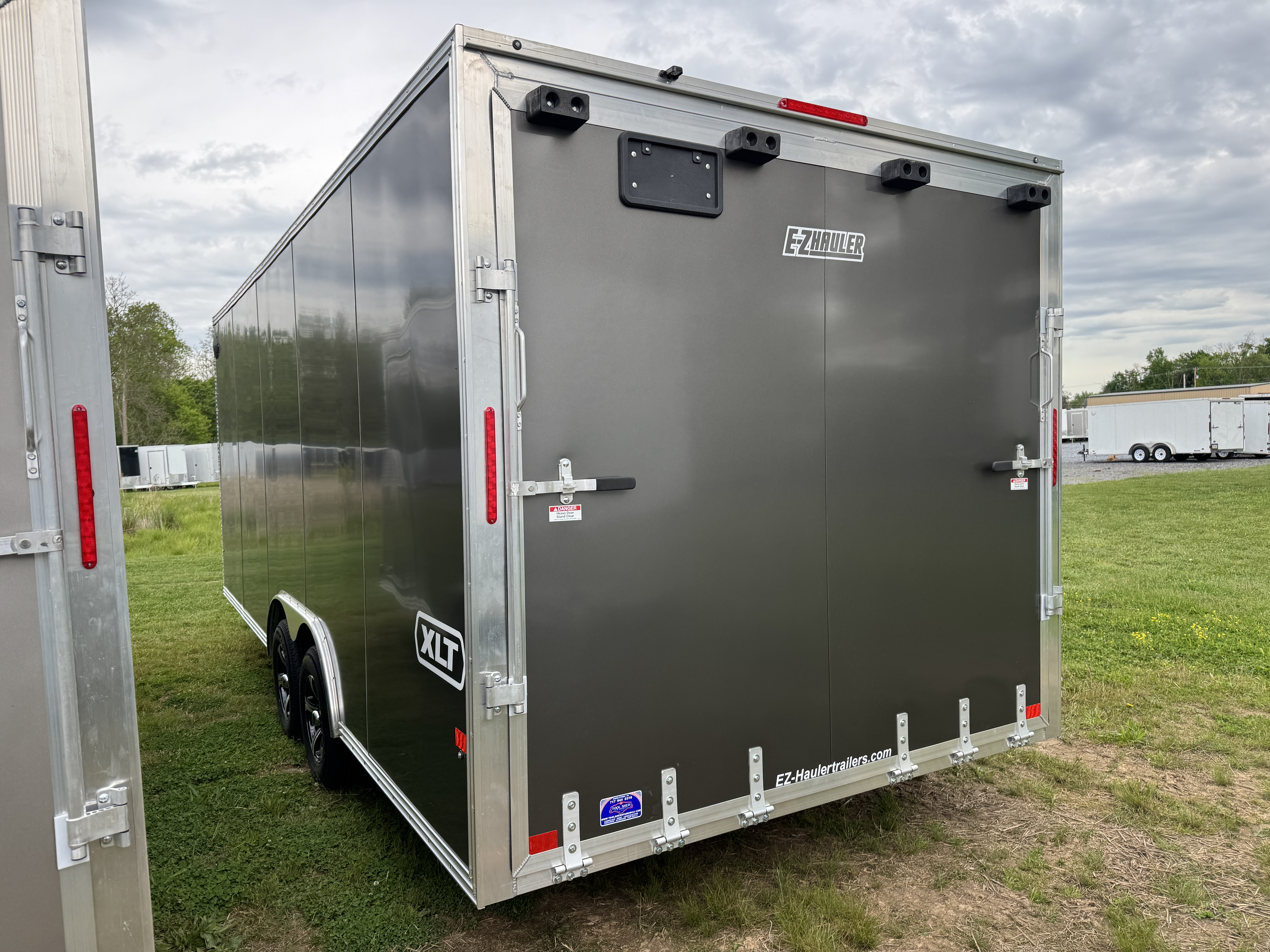 New 2026 E-Z Hauler EZEC8.5X20CH XLT PRO Car Hauler 7 FOOT 1 INTERIOR HEIGHT FREE ALUMINUM WHEEL UPGRADE