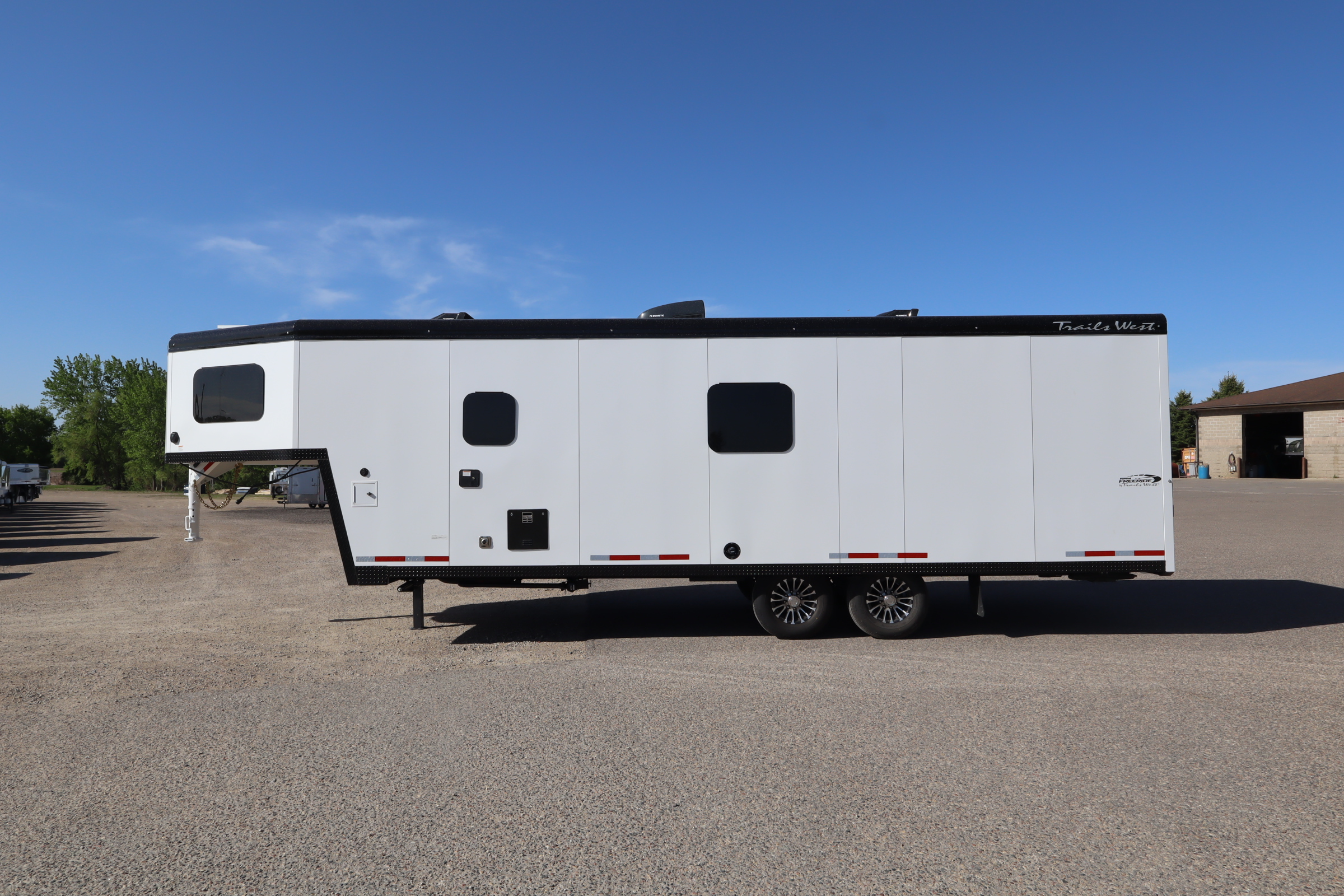New 2027 Trails West 24' Free Ride Snowmobile Trailer